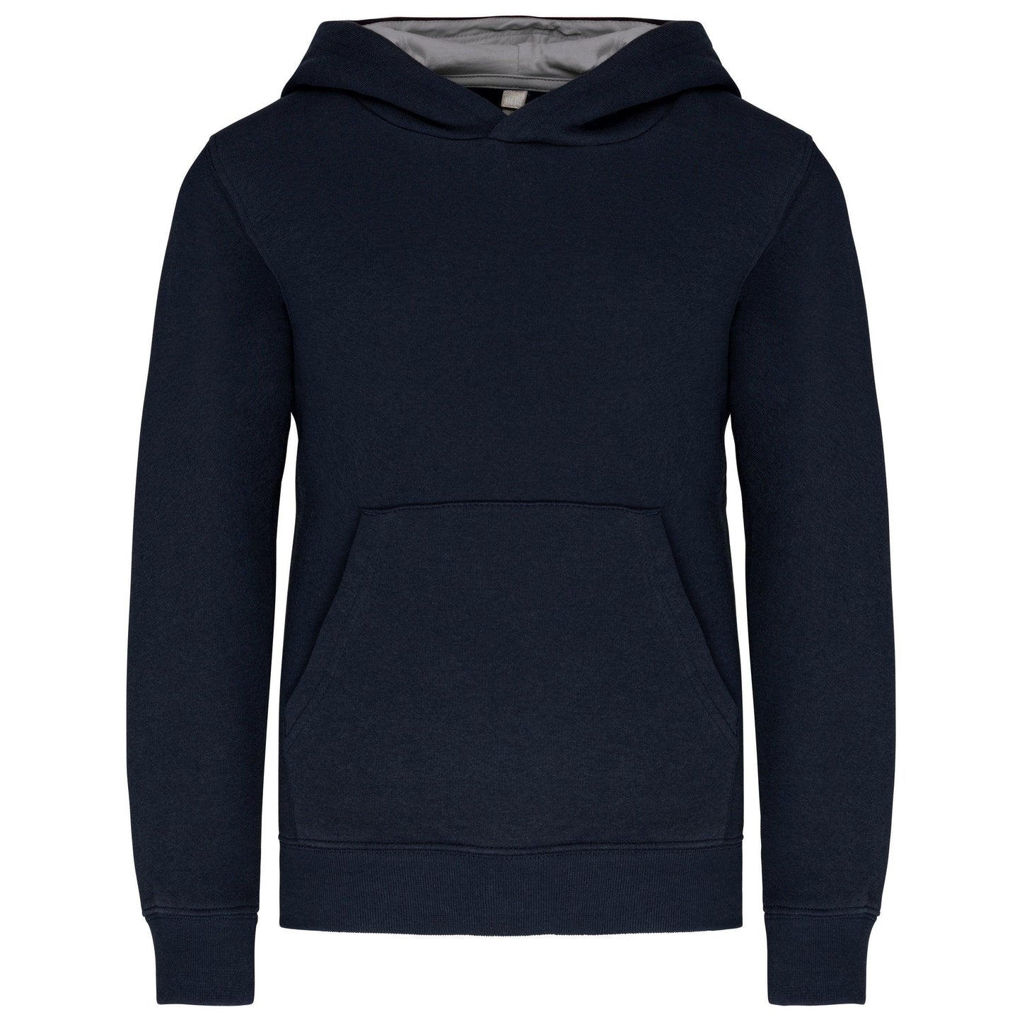 Sweat-shirt capuche contrastée enfant - La-broderie