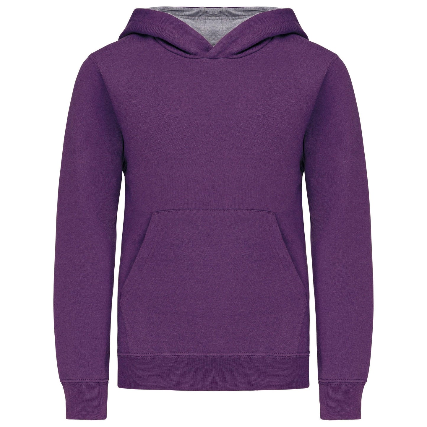 Sweat-shirt capuche contrastée enfant - La-broderie