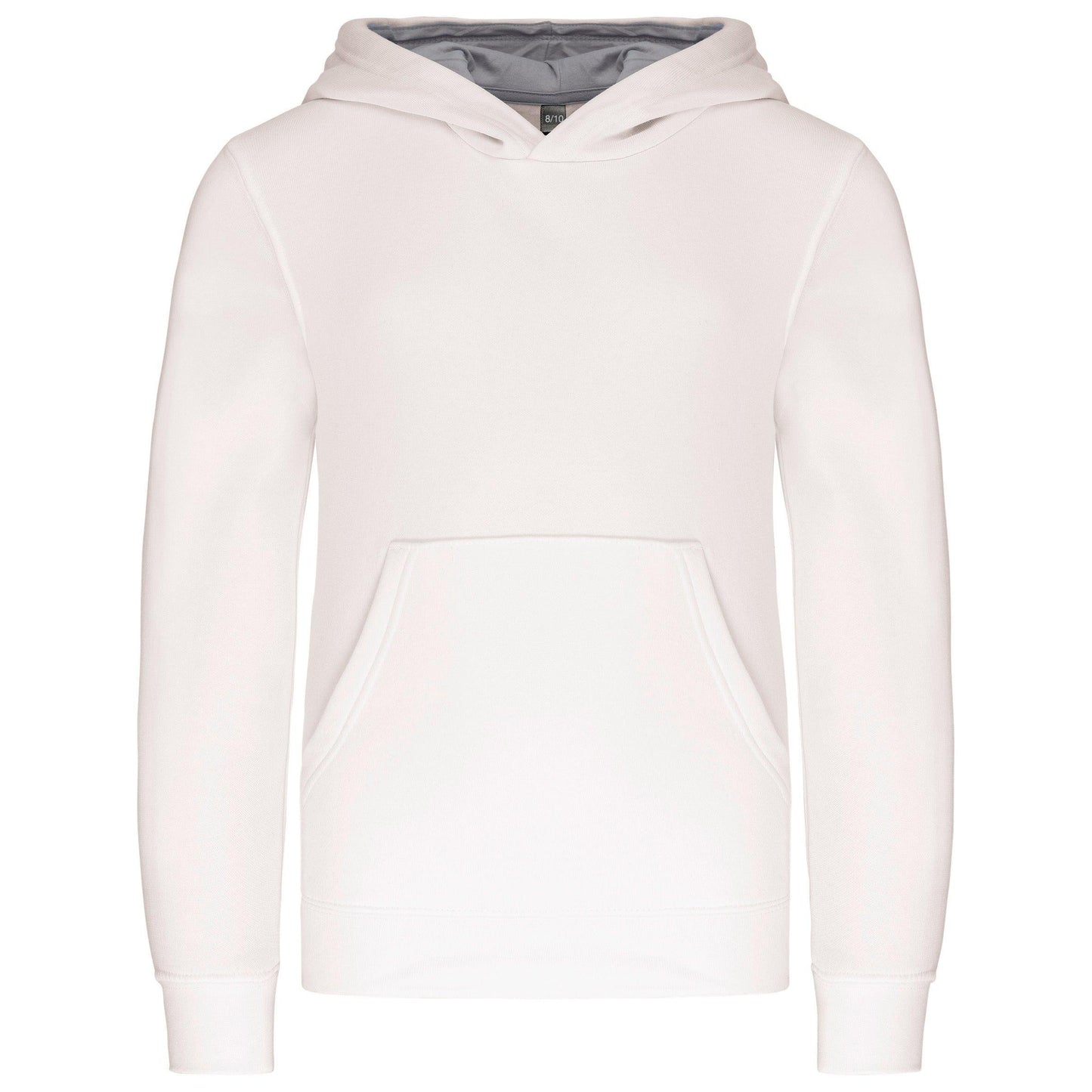 Sweat-shirt capuche contrastée enfant - La-broderie