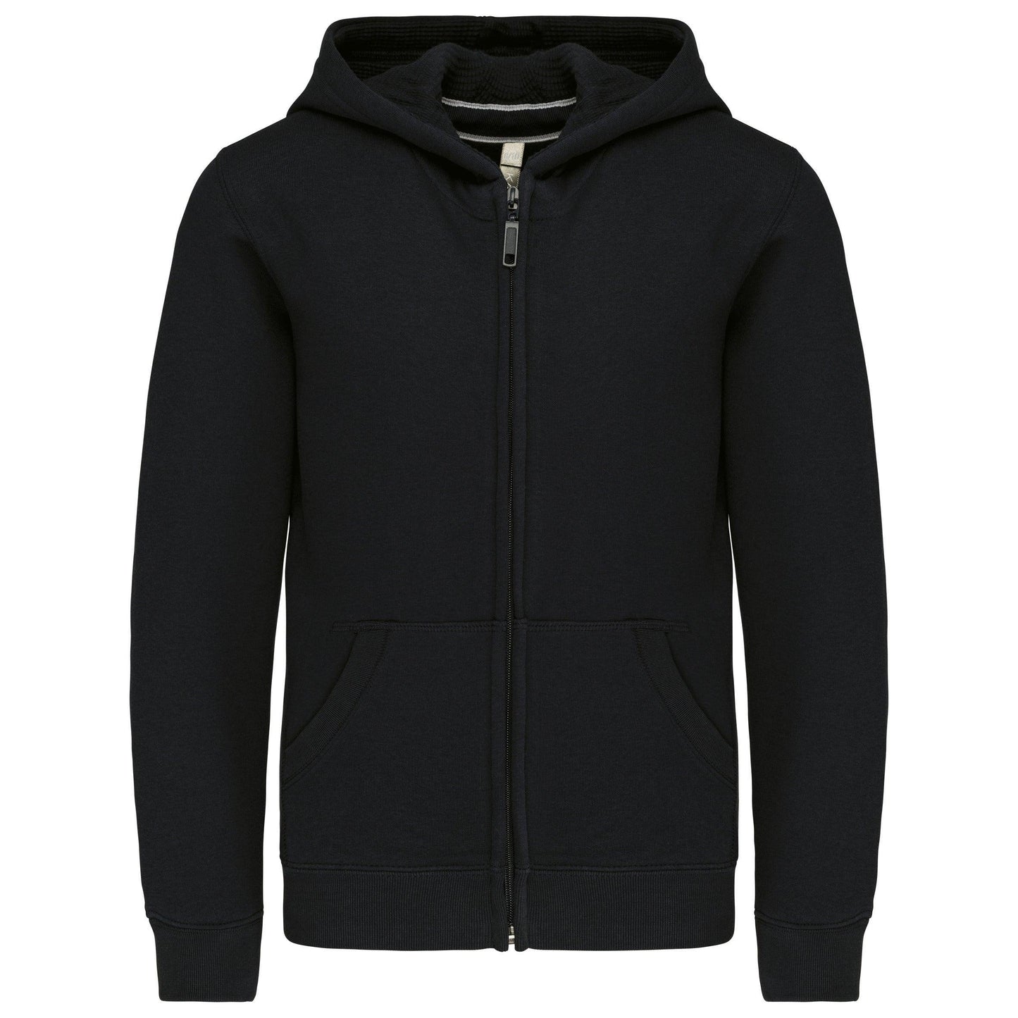 Sweat-shirt capuche zippé enfant - La-broderie