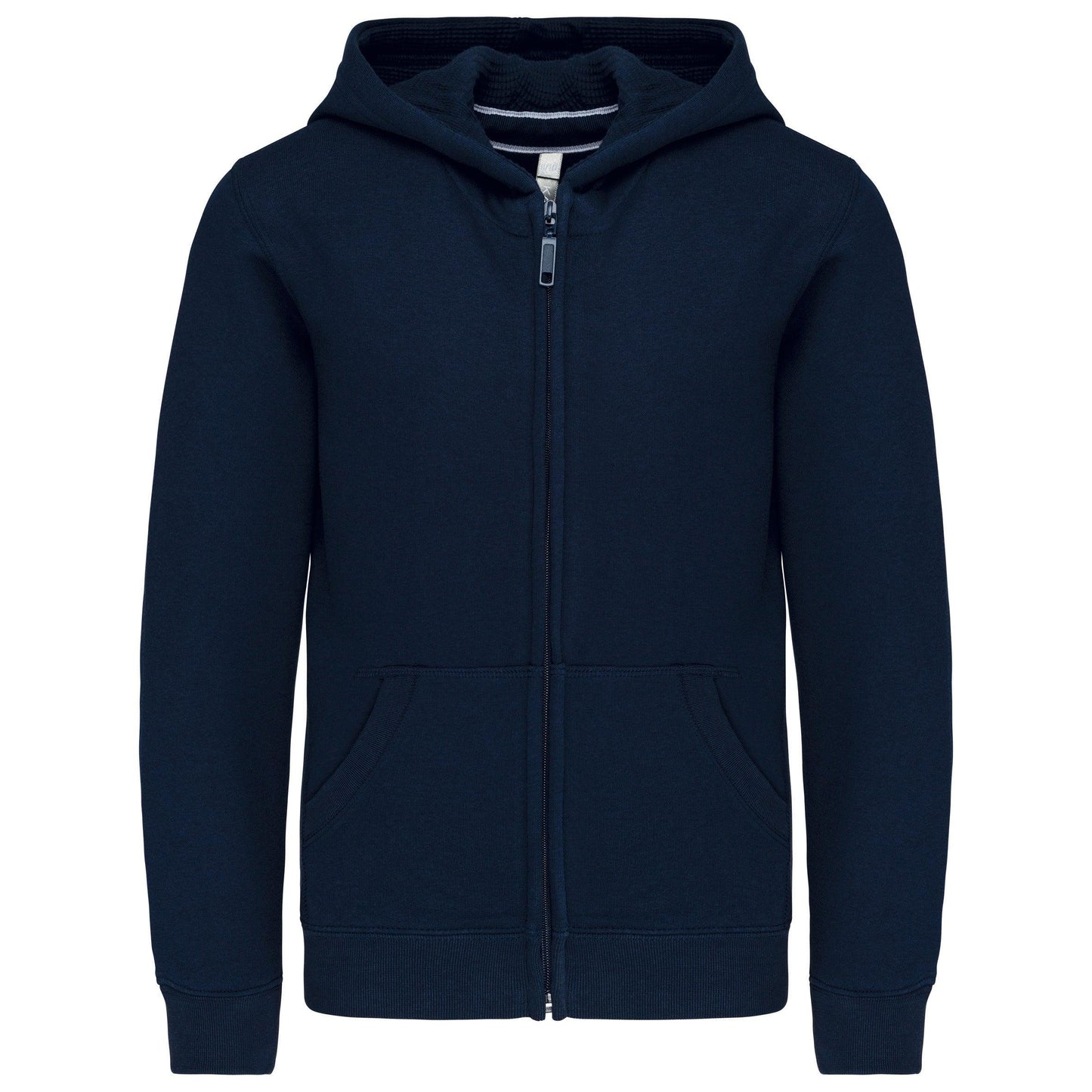 Sweat-shirt capuche zippé enfant - La-broderie