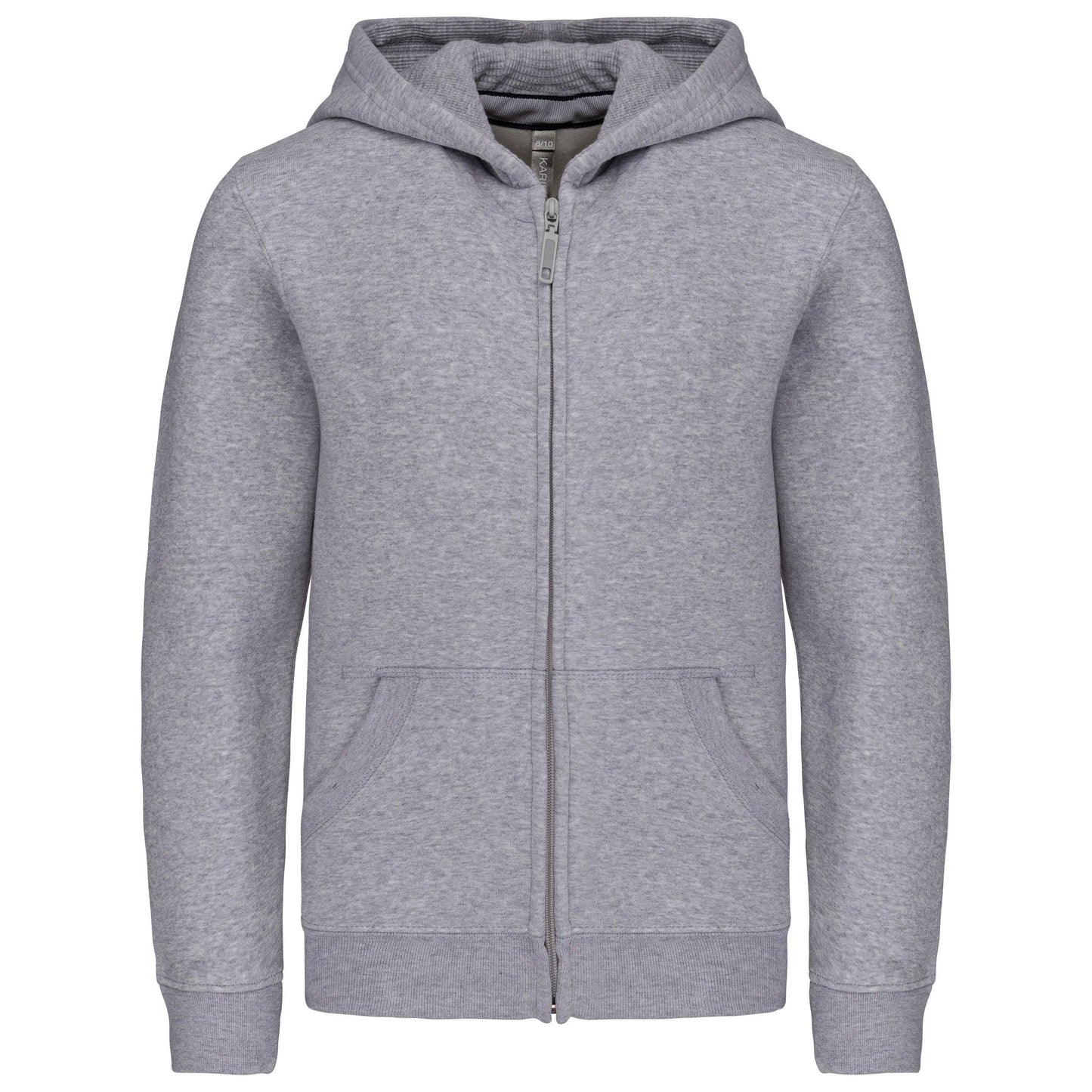 Sweat-shirt capuche zippé enfant - La-broderie