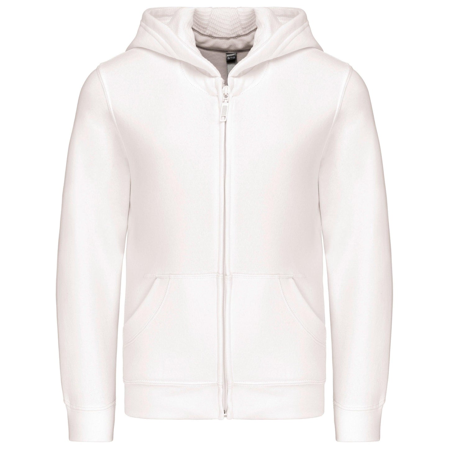 Sweat-shirt capuche zippé enfant - La-broderie
