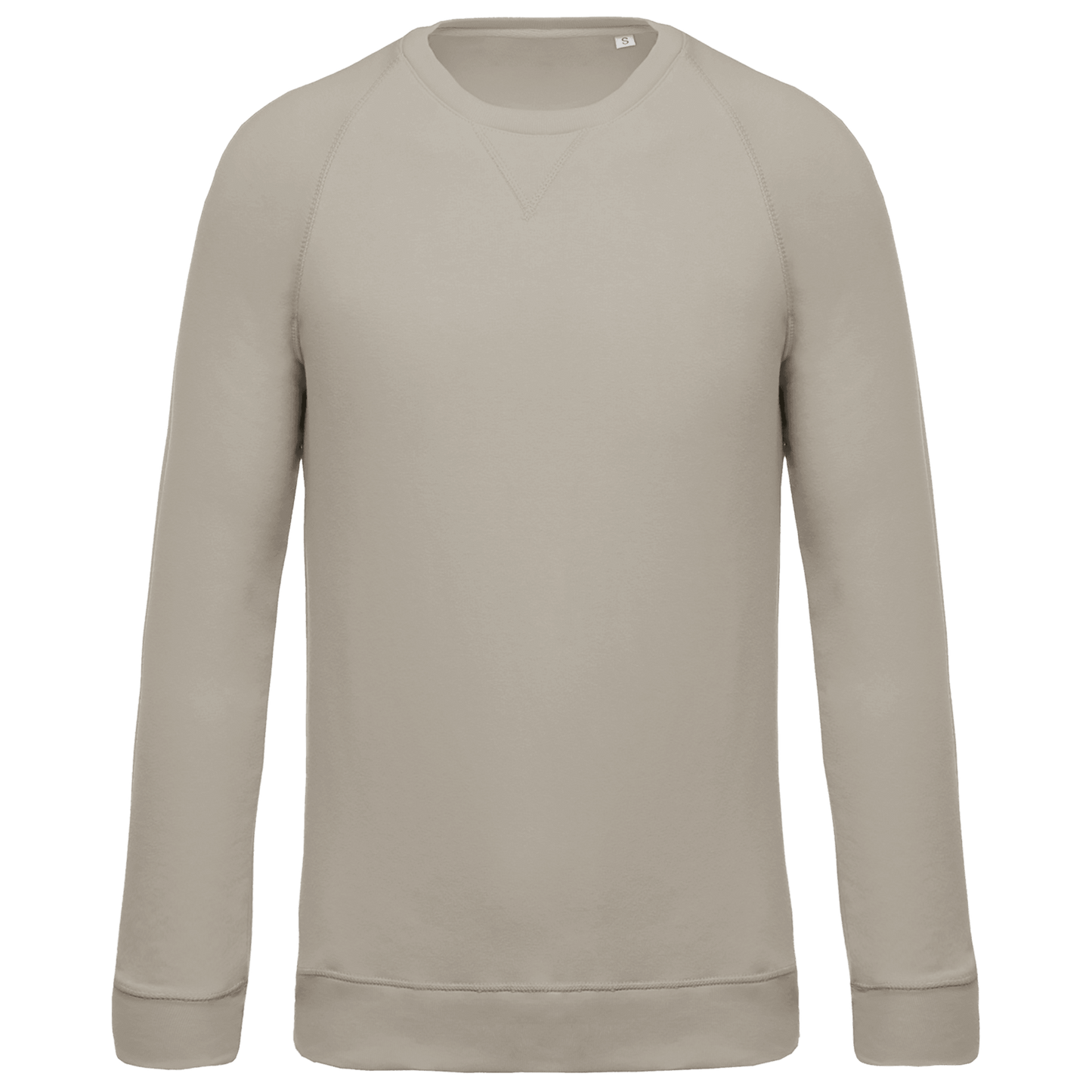 Sweat-shirt Bio col rond manches raglan homme - La-broderie