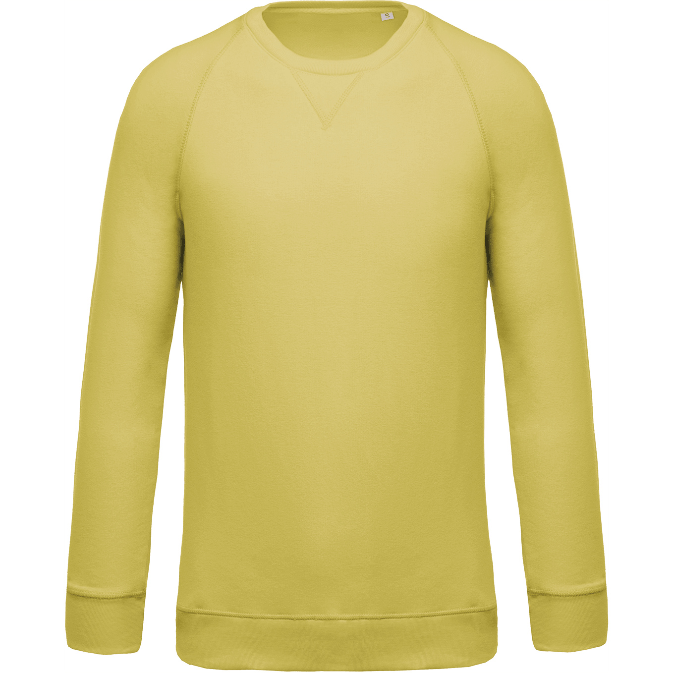Sweat-shirt Bio col rond manches raglan homme - La-broderie