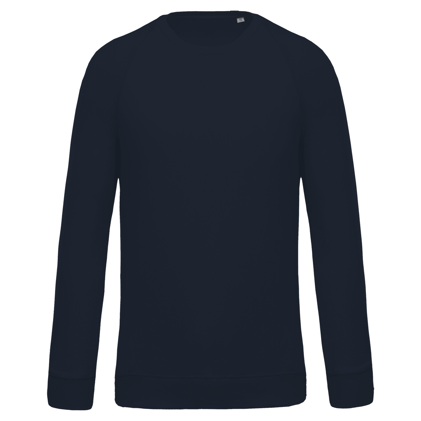 Sweat-shirt Bio col rond manches raglan homme - La-broderie