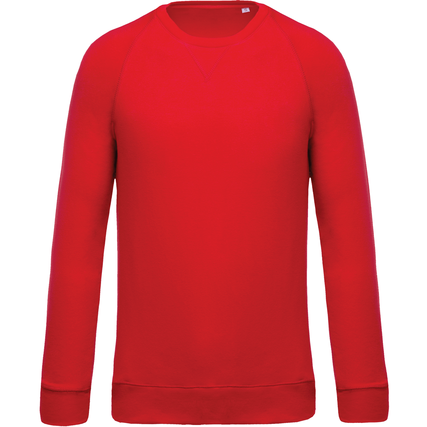 Sweat-shirt Bio col rond manches raglan homme - La-broderie