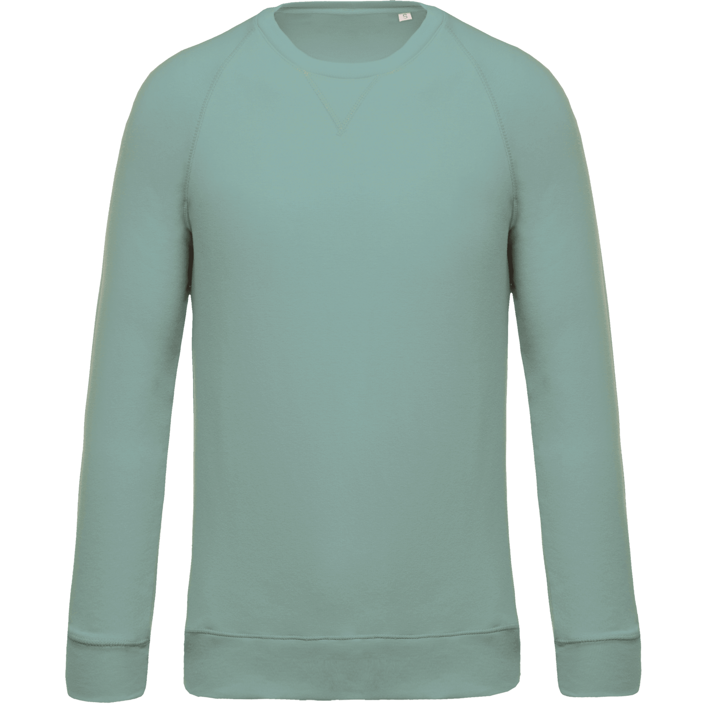 Sweat-shirt Bio col rond manches raglan homme - La-broderie