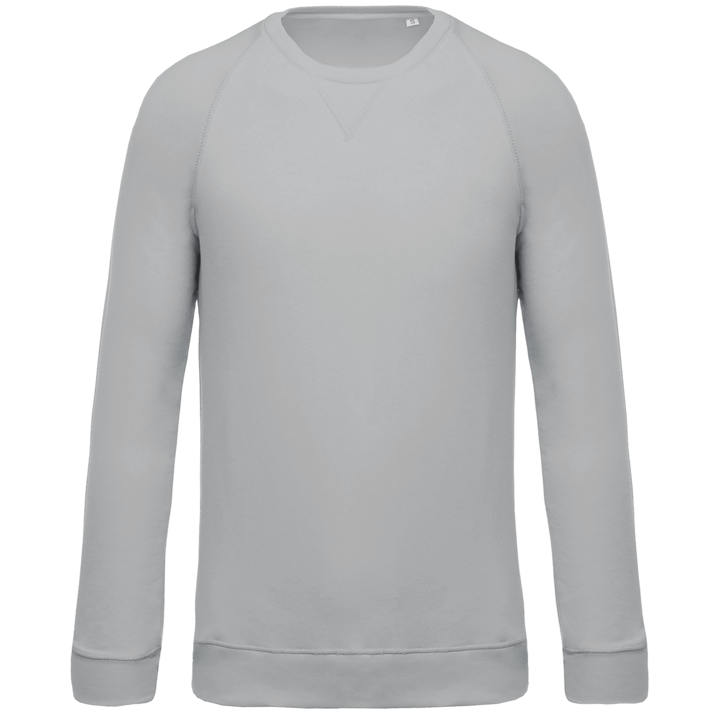 Sweat-shirt Bio col rond manches raglan homme - La-broderie