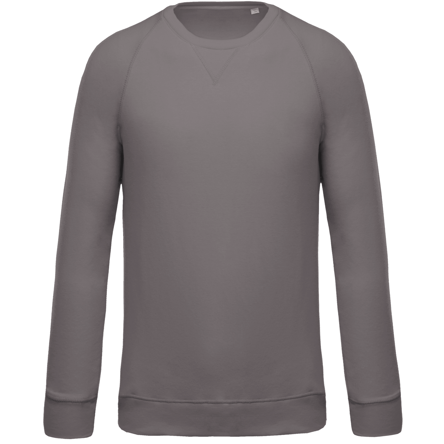 Sweat-shirt Bio col rond manches raglan homme - La-broderie