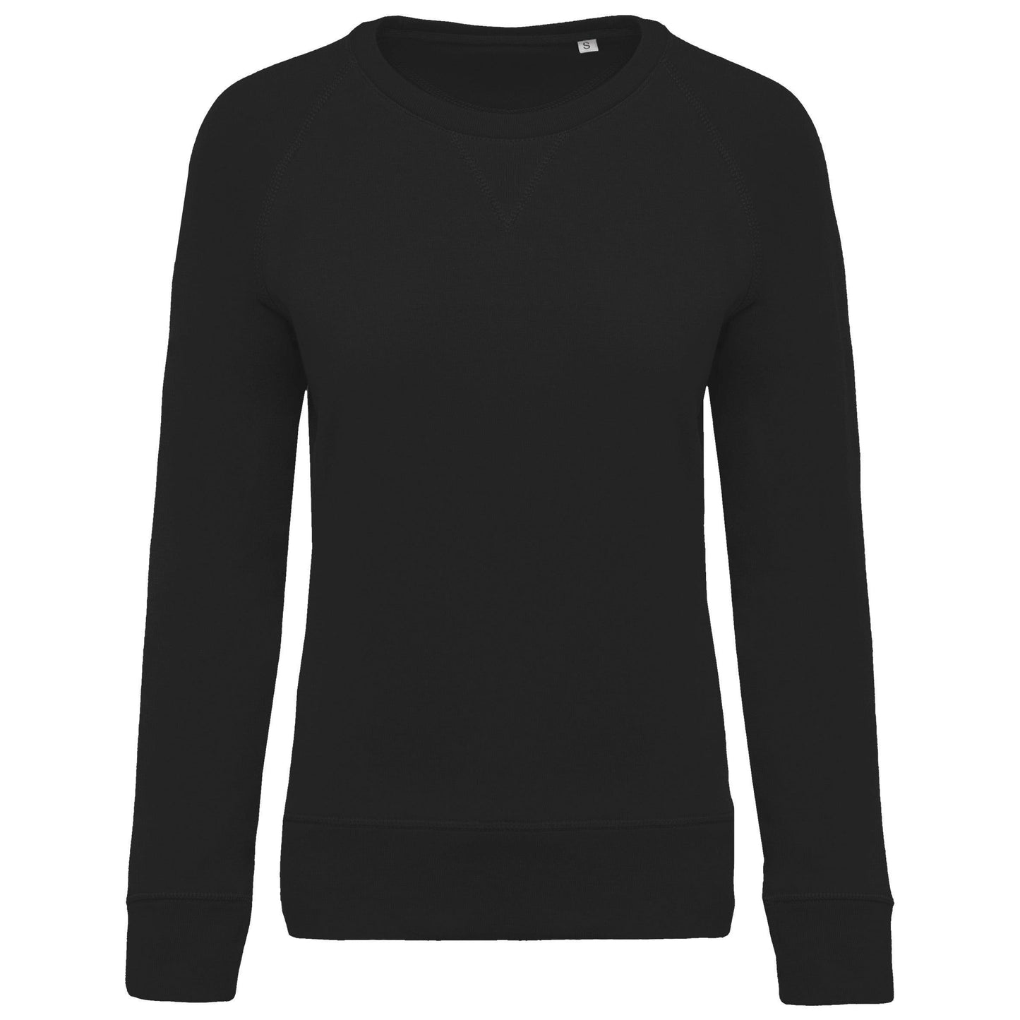 Sweat-shirt Bio col rond manches raglan femme - La-broderie