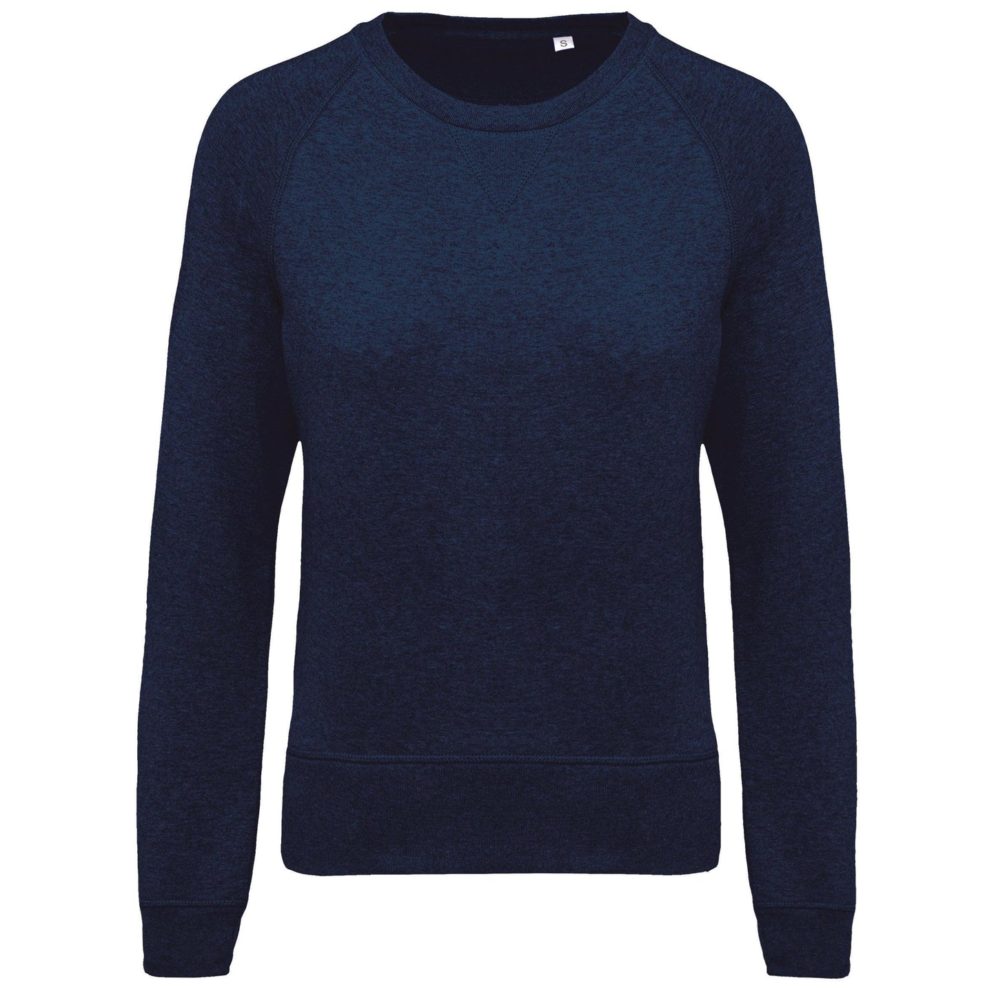 Sweat-shirt Bio col rond manches raglan femme - La-broderie
