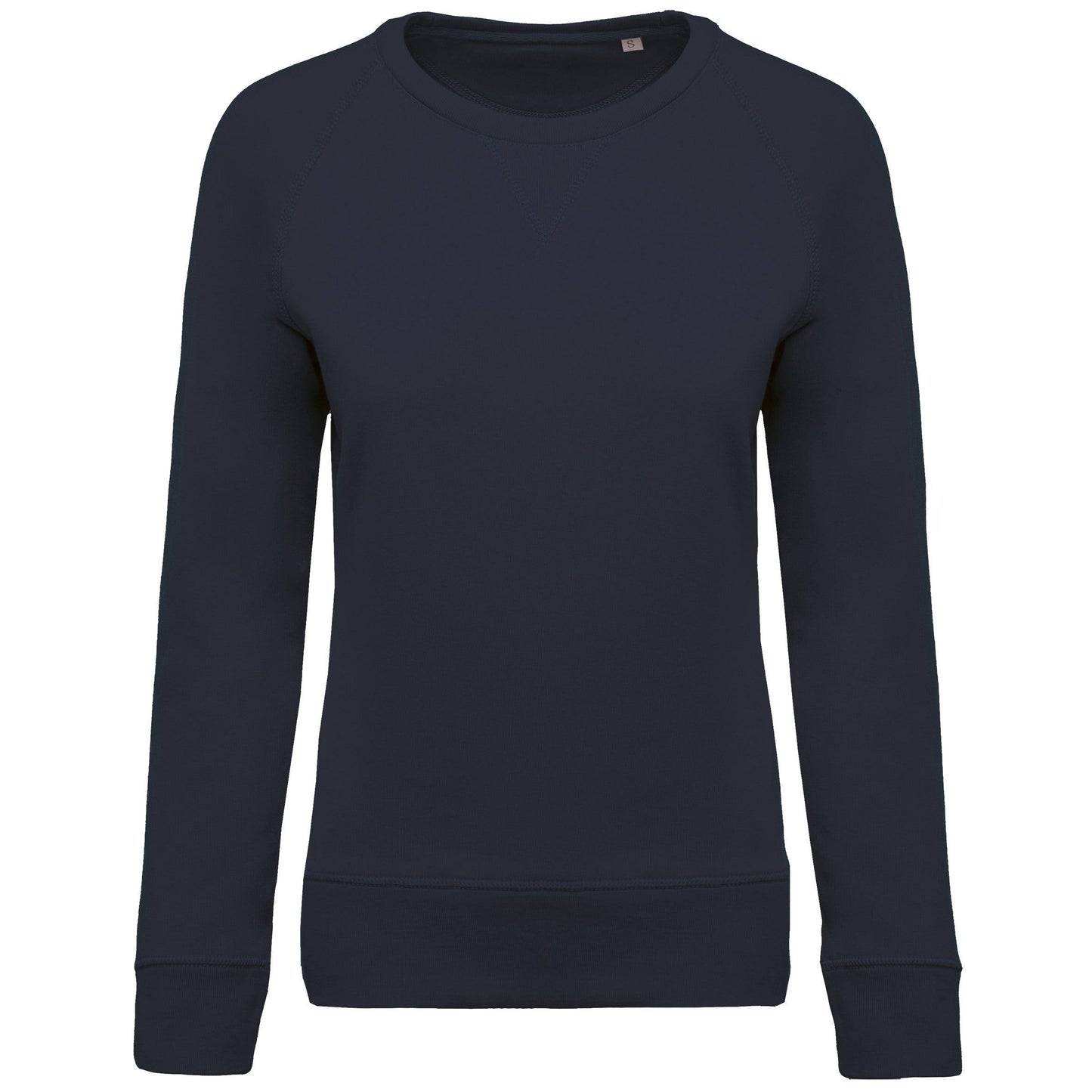 Sweat-shirt Bio col rond manches raglan femme - La-broderie