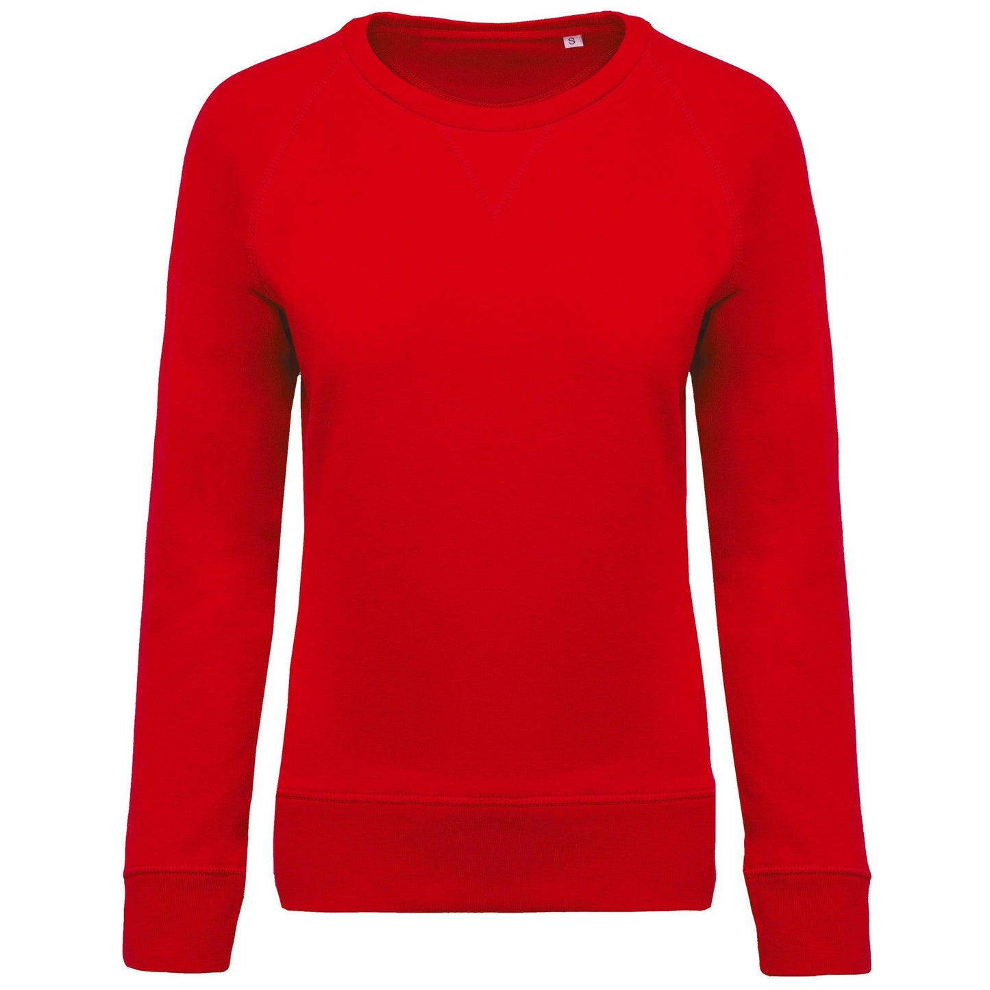 Sweat-shirt Bio col rond manches raglan femme - La-broderie