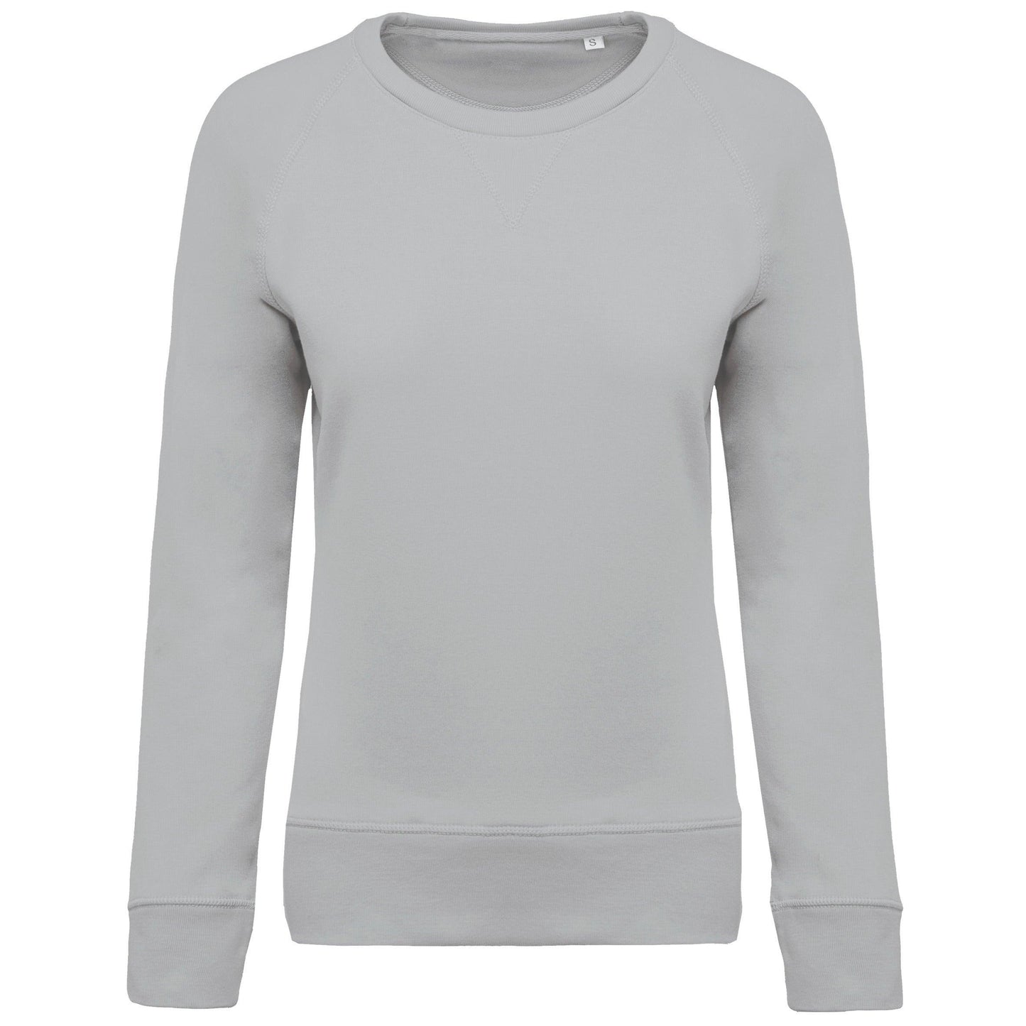 Sweat-shirt Bio col rond manches raglan femme - La-broderie