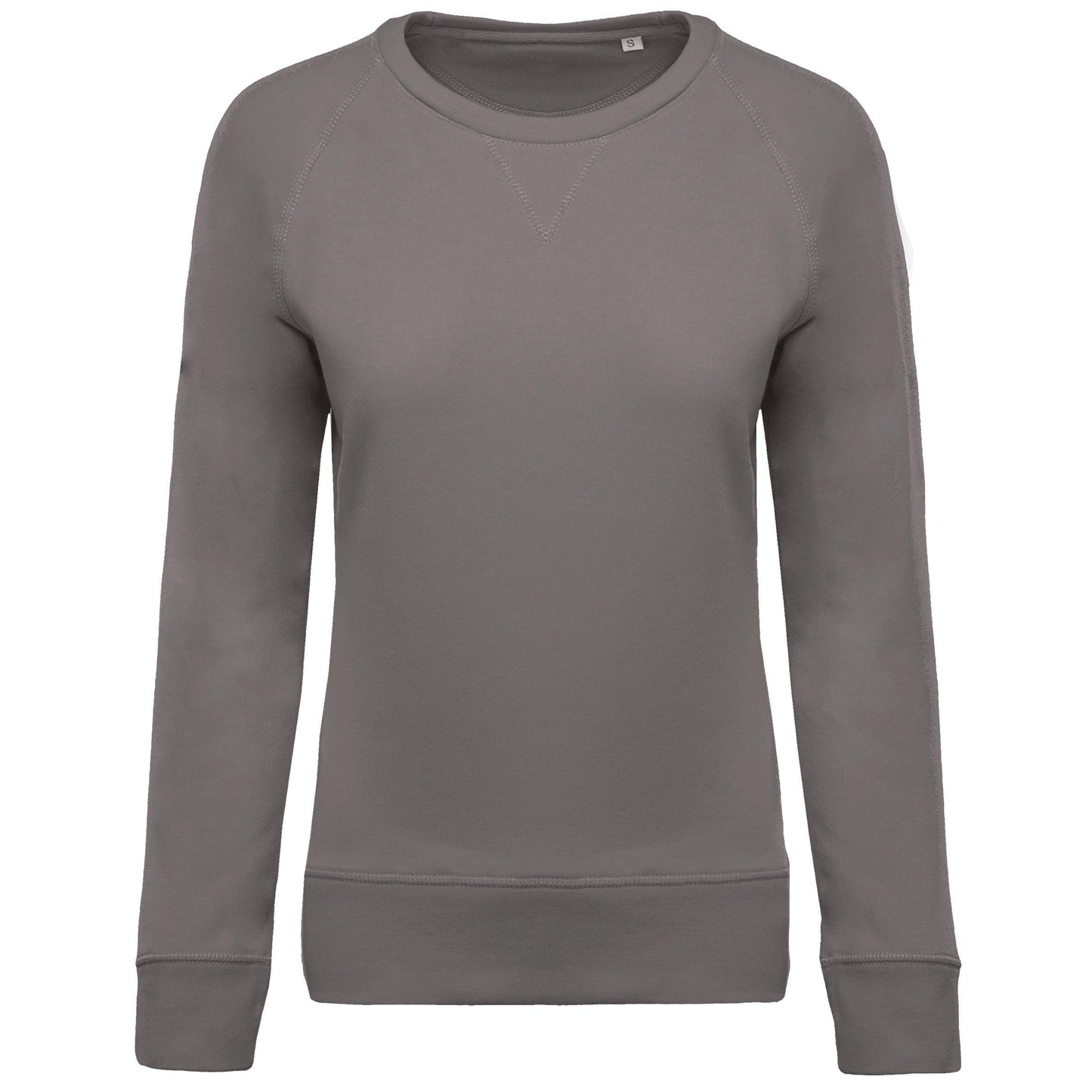 Sweat-shirt Bio col rond manches raglan femme - La-broderie