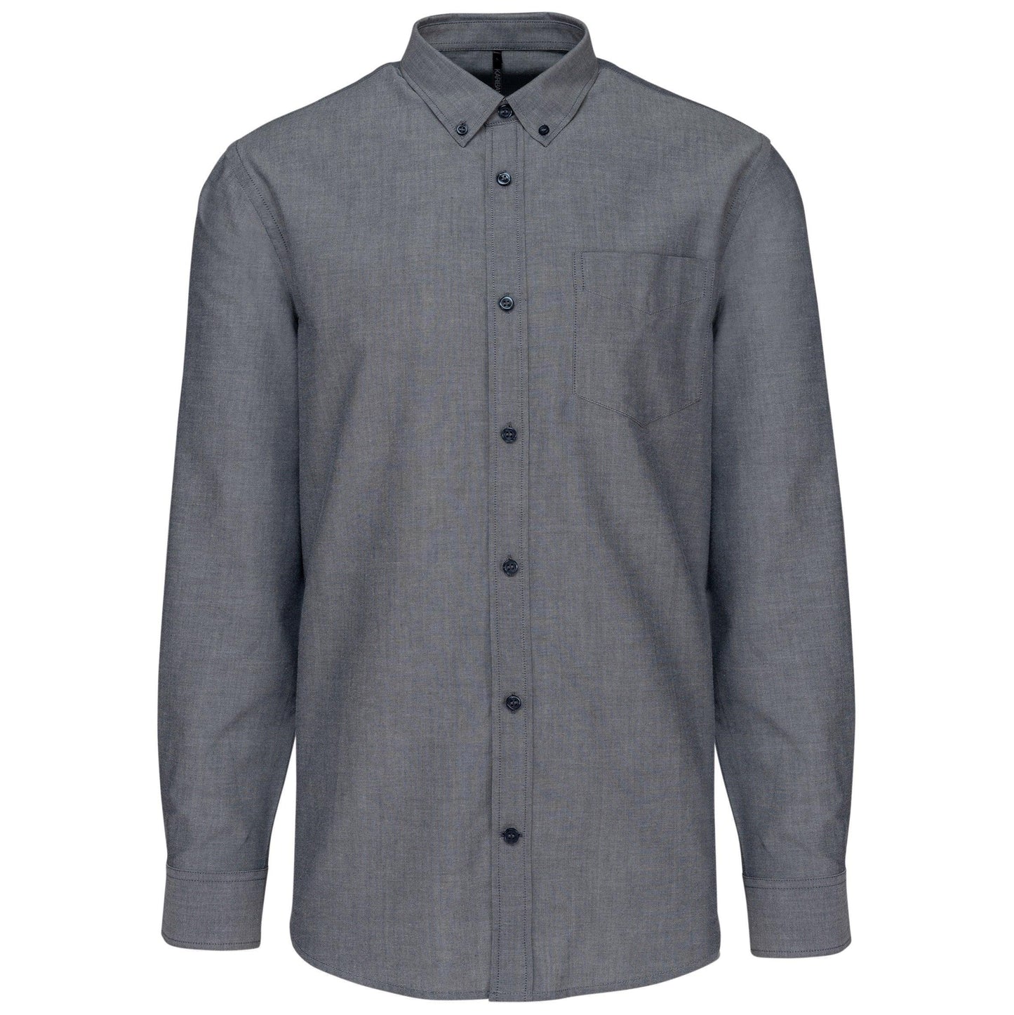 Chemise Oxford manches longues - La-broderie
