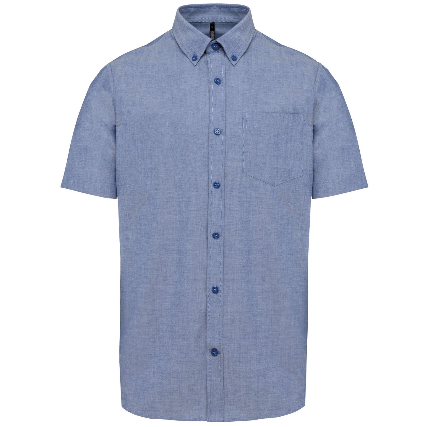 Chemise Oxford manches courtes - La-broderie