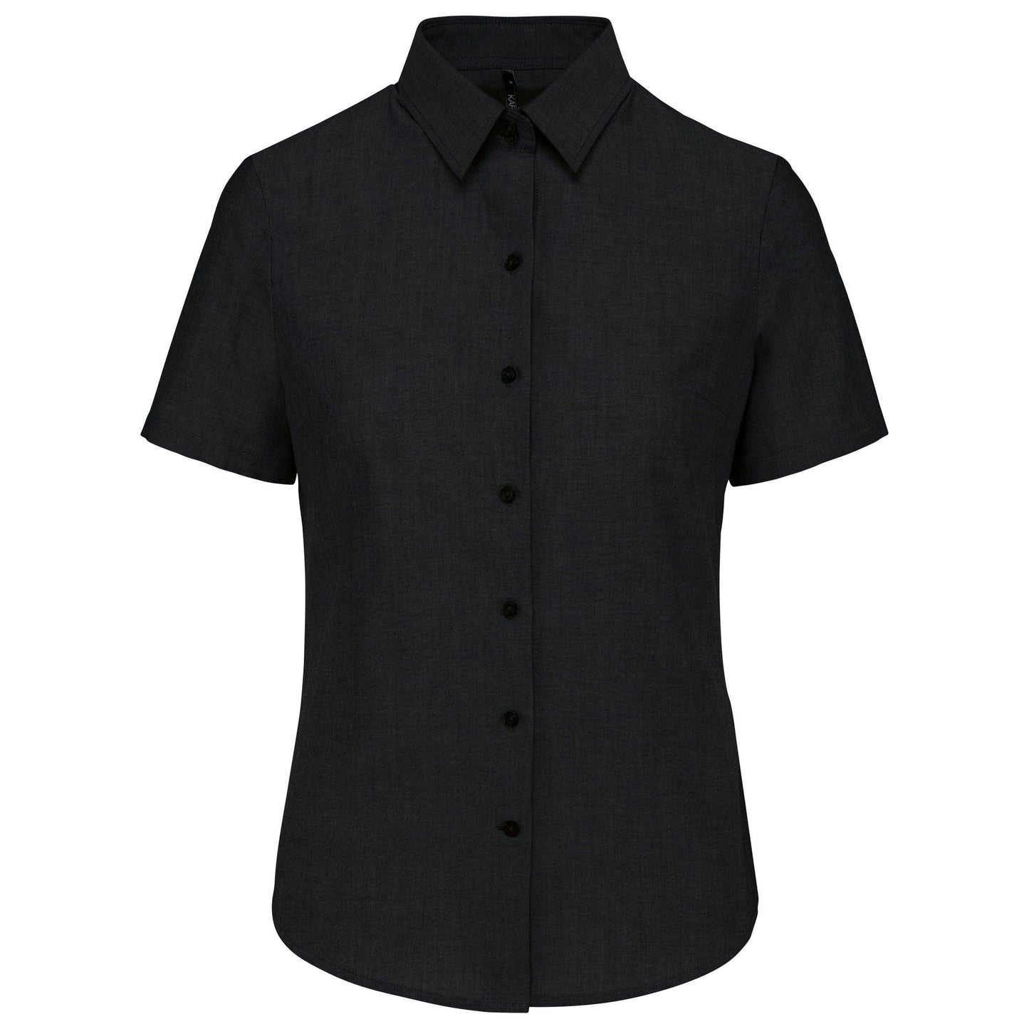 Chemise Oxford manches courtes femme - La-broderie