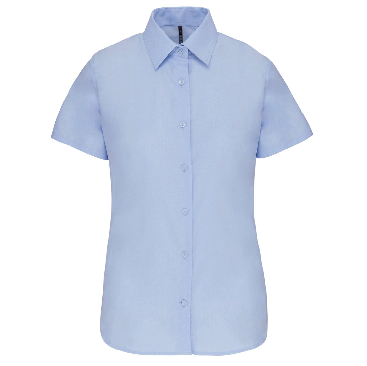 Chemise Oxford manches courtes femme - La-broderie