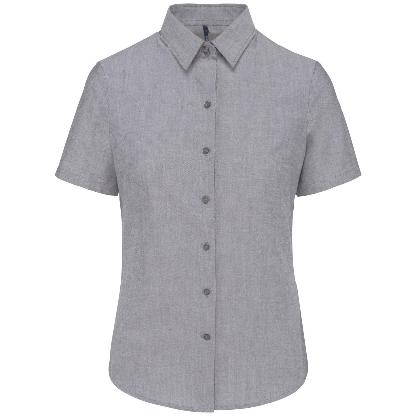 Chemise Oxford manches courtes femme - La-broderie