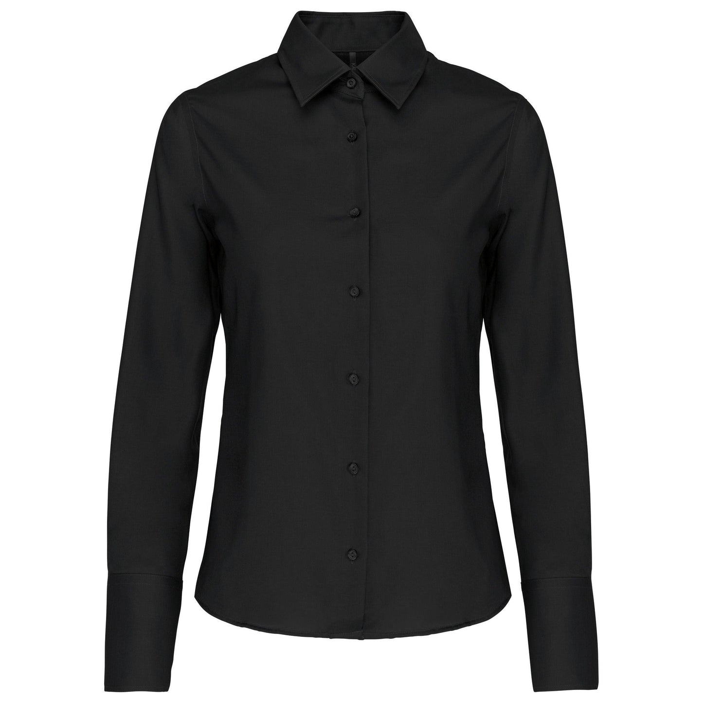 Chemise manches longues sans repassage femme - La-broderie