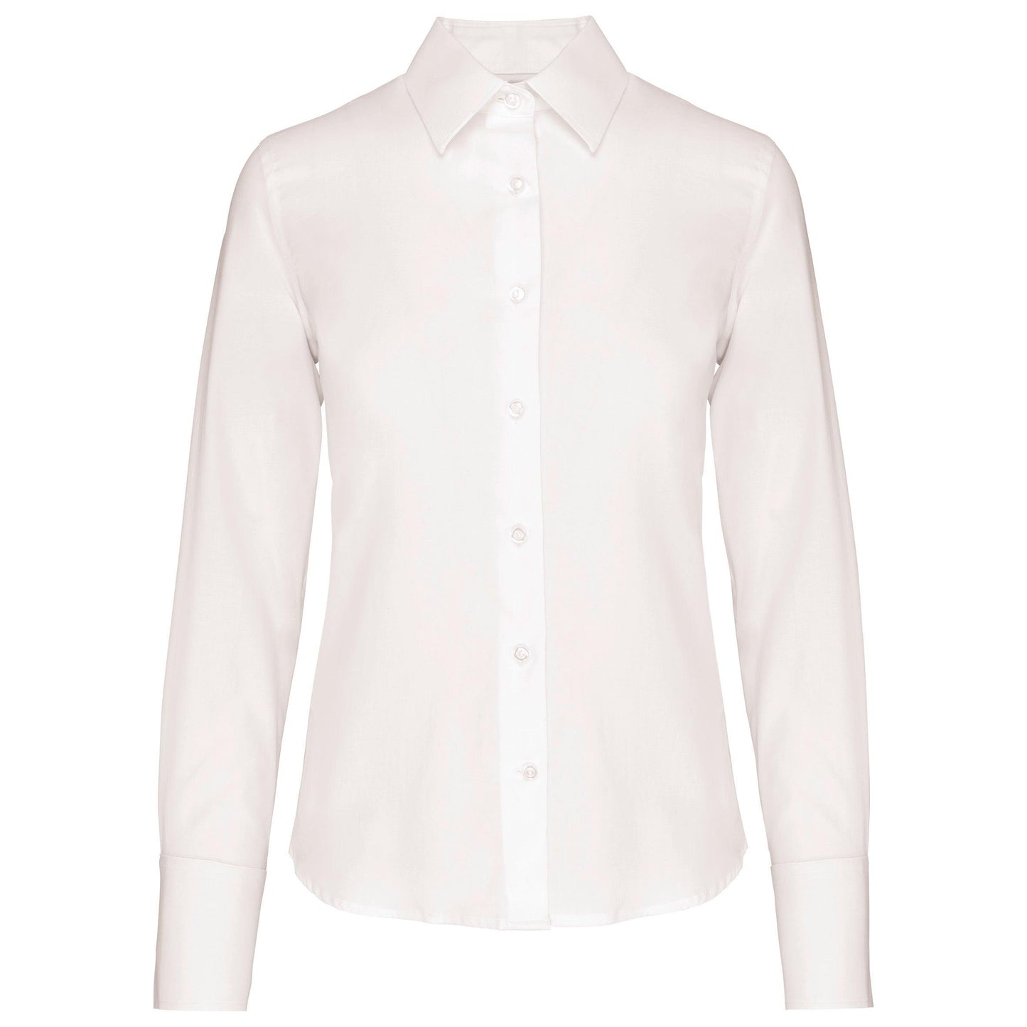Chemise manches longues sans repassage femme - La-broderie