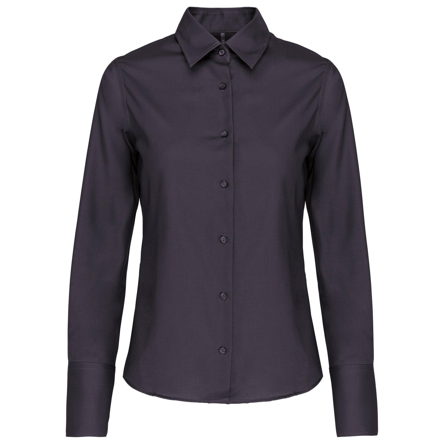 Chemise manches longues sans repassage femme - La-broderie