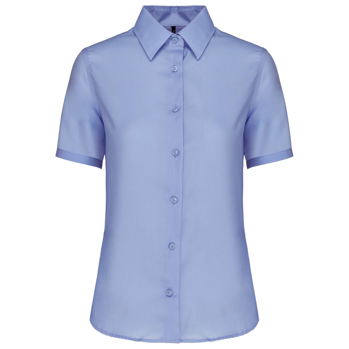 Chemise manches courtes sans repassage femme - La-broderie