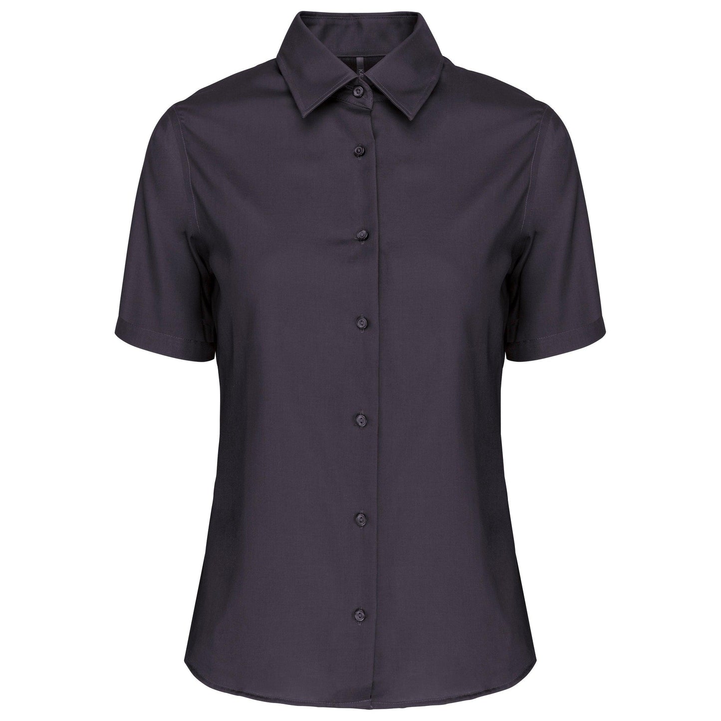 Chemise manches courtes sans repassage femme - La-broderie