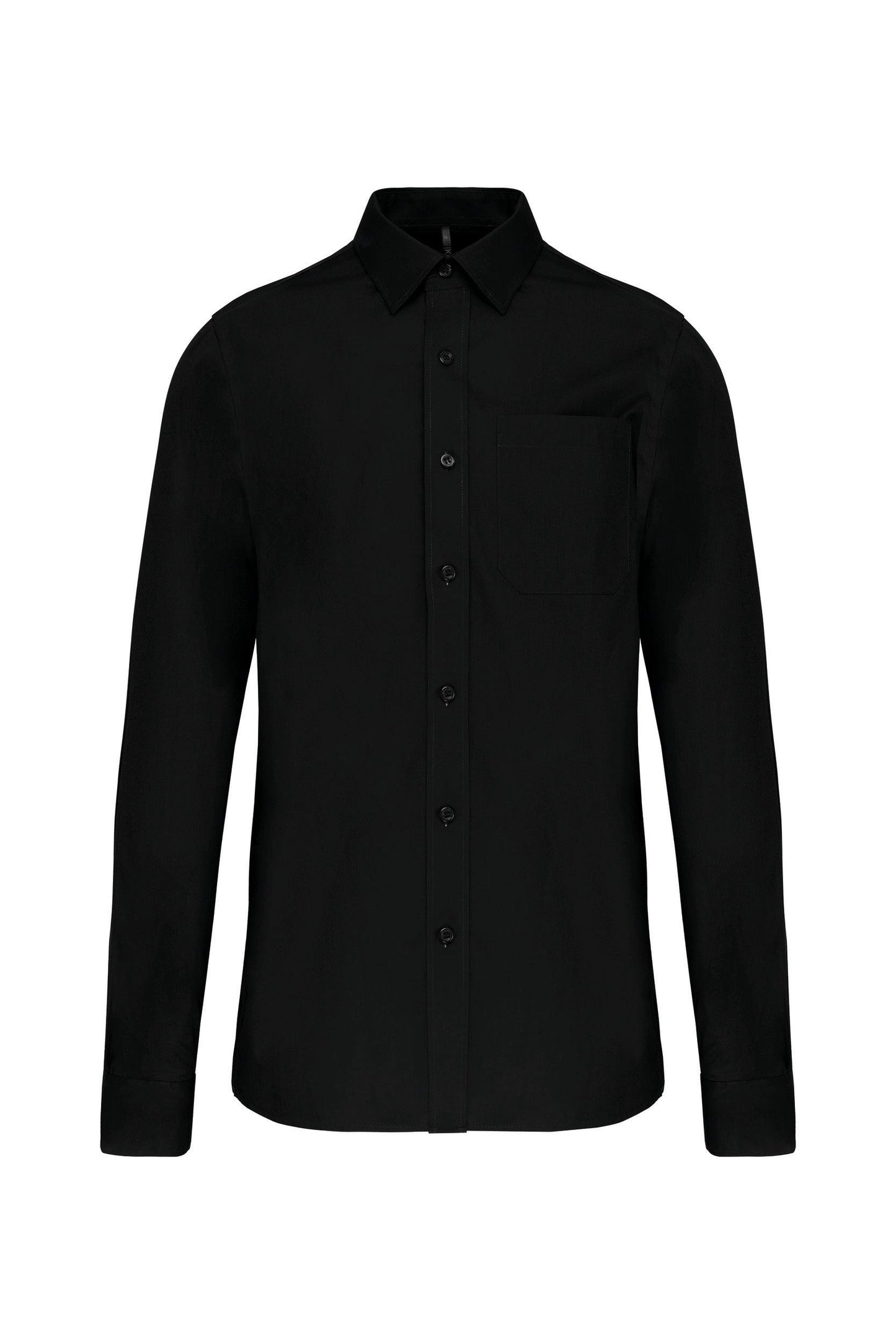 Chemise popeline manches longues - La-broderie