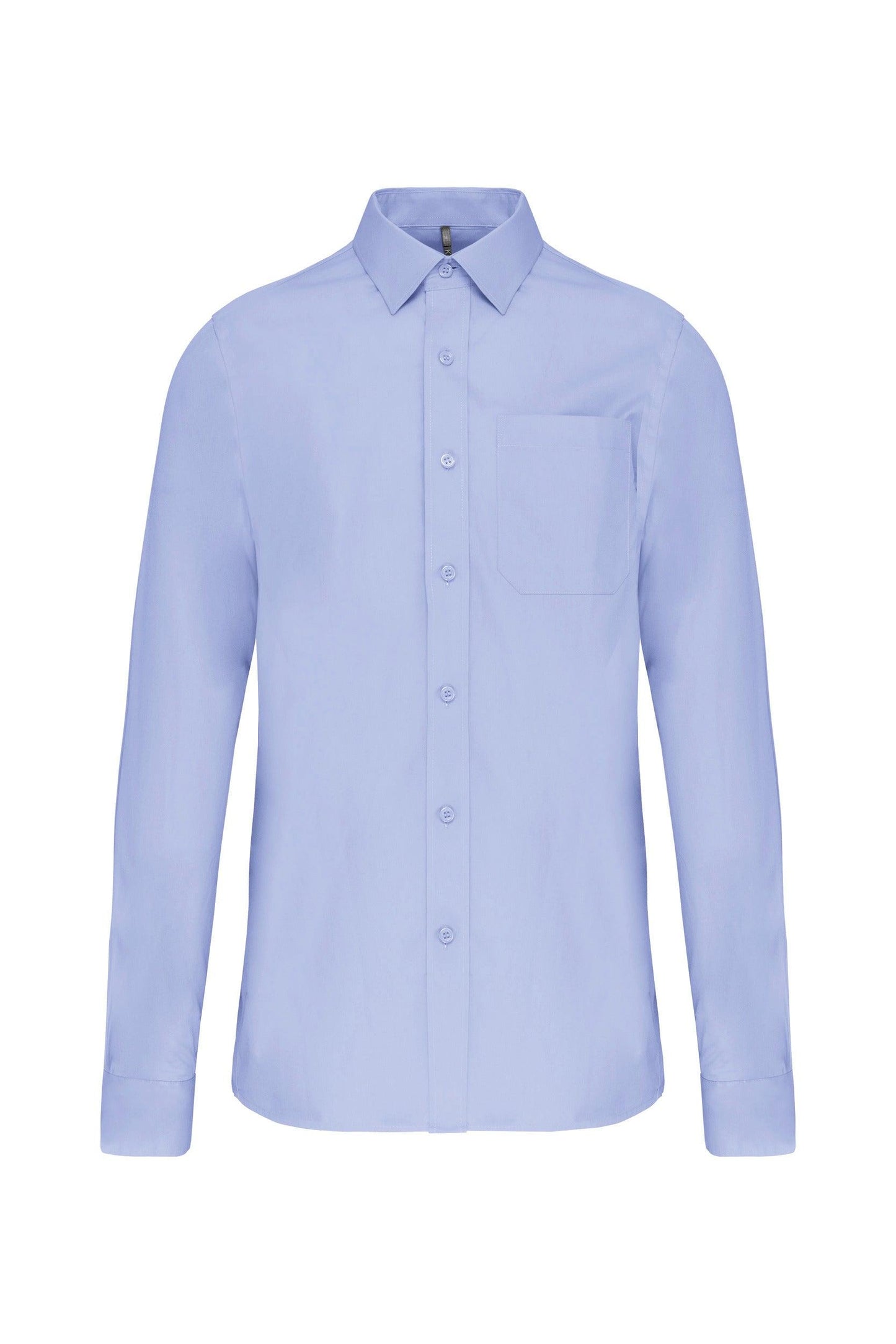 Chemise popeline manches longues - La-broderie