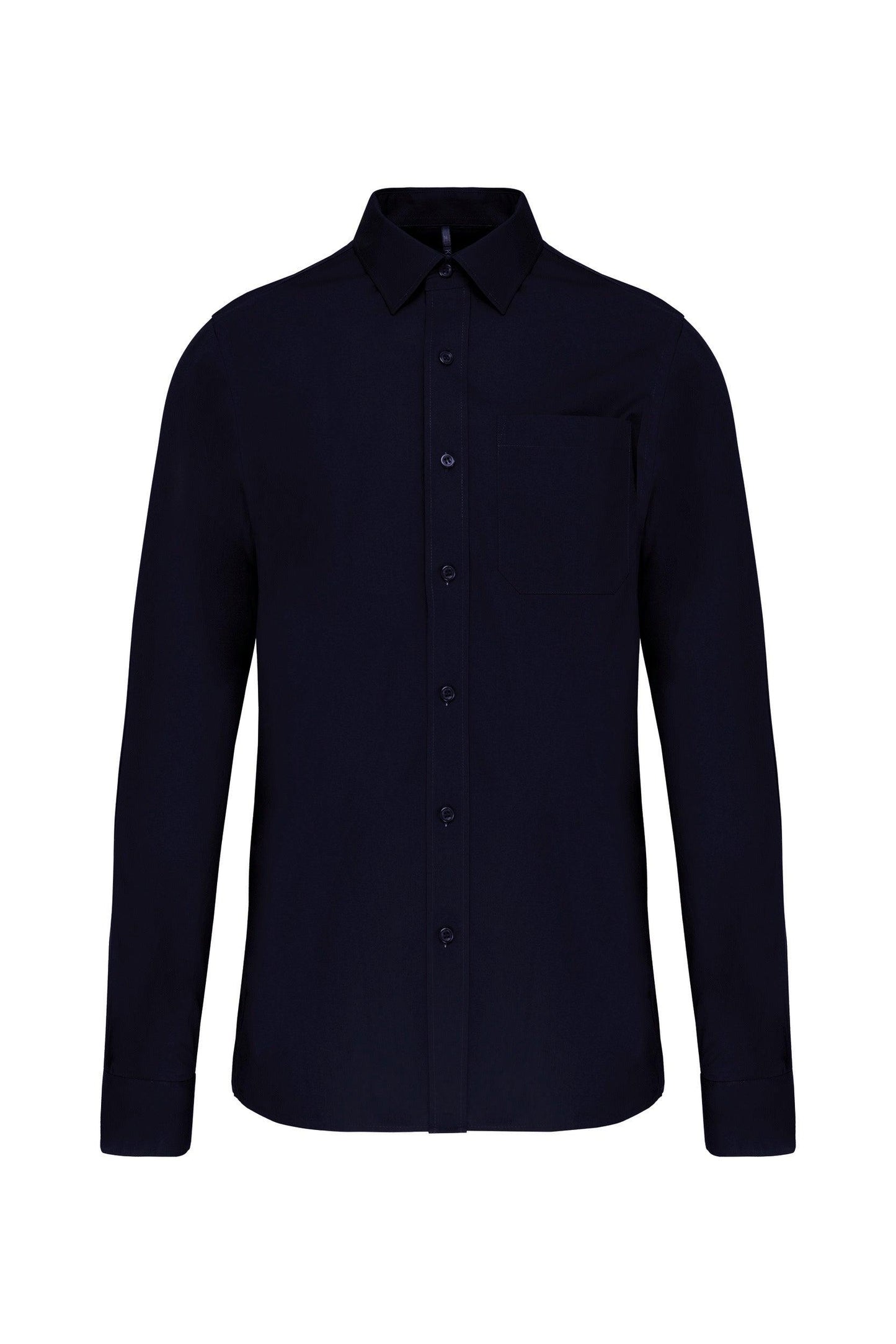 Chemise popeline manches longues - La-broderie