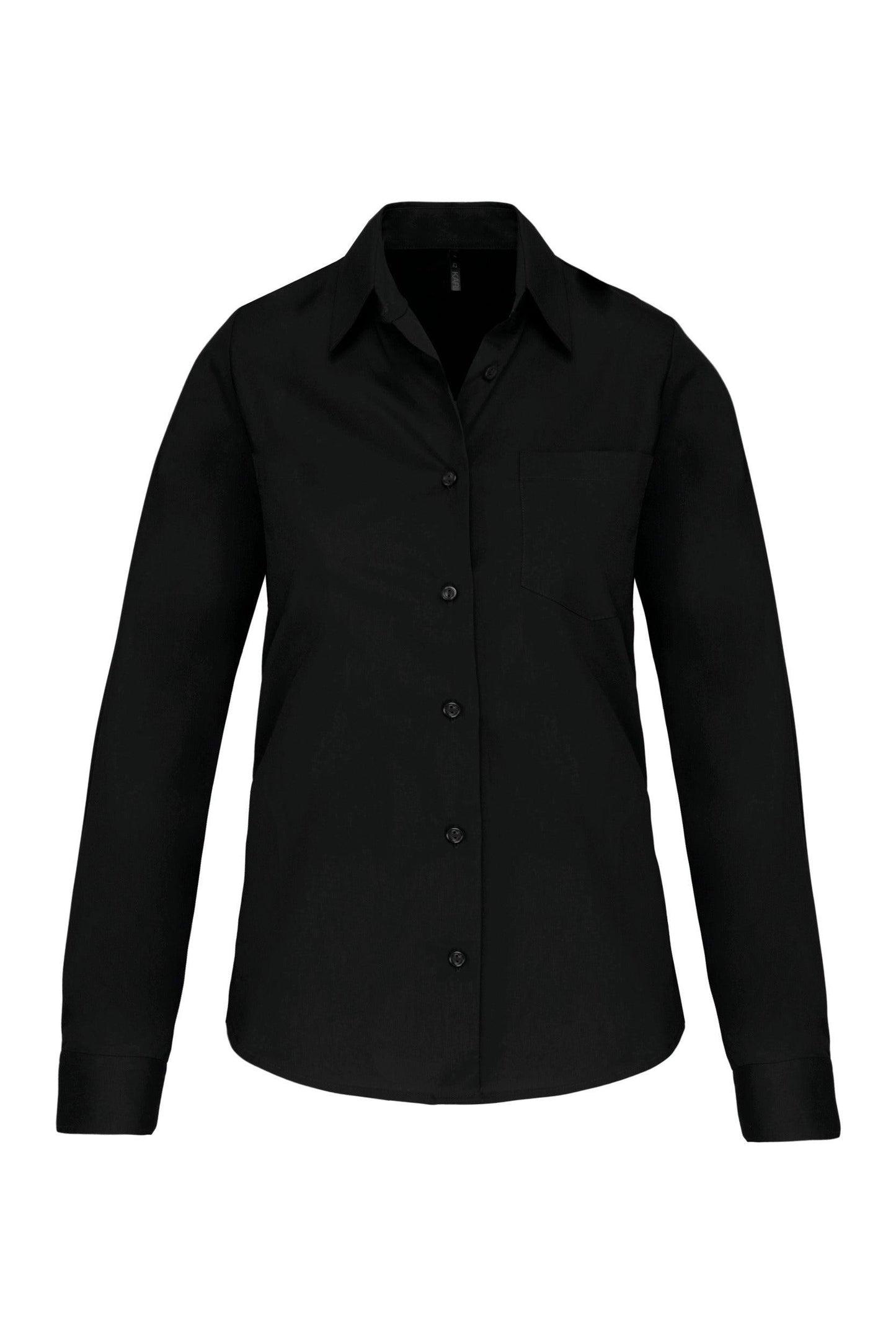 Chemise popeline manches longues femme - La-broderie