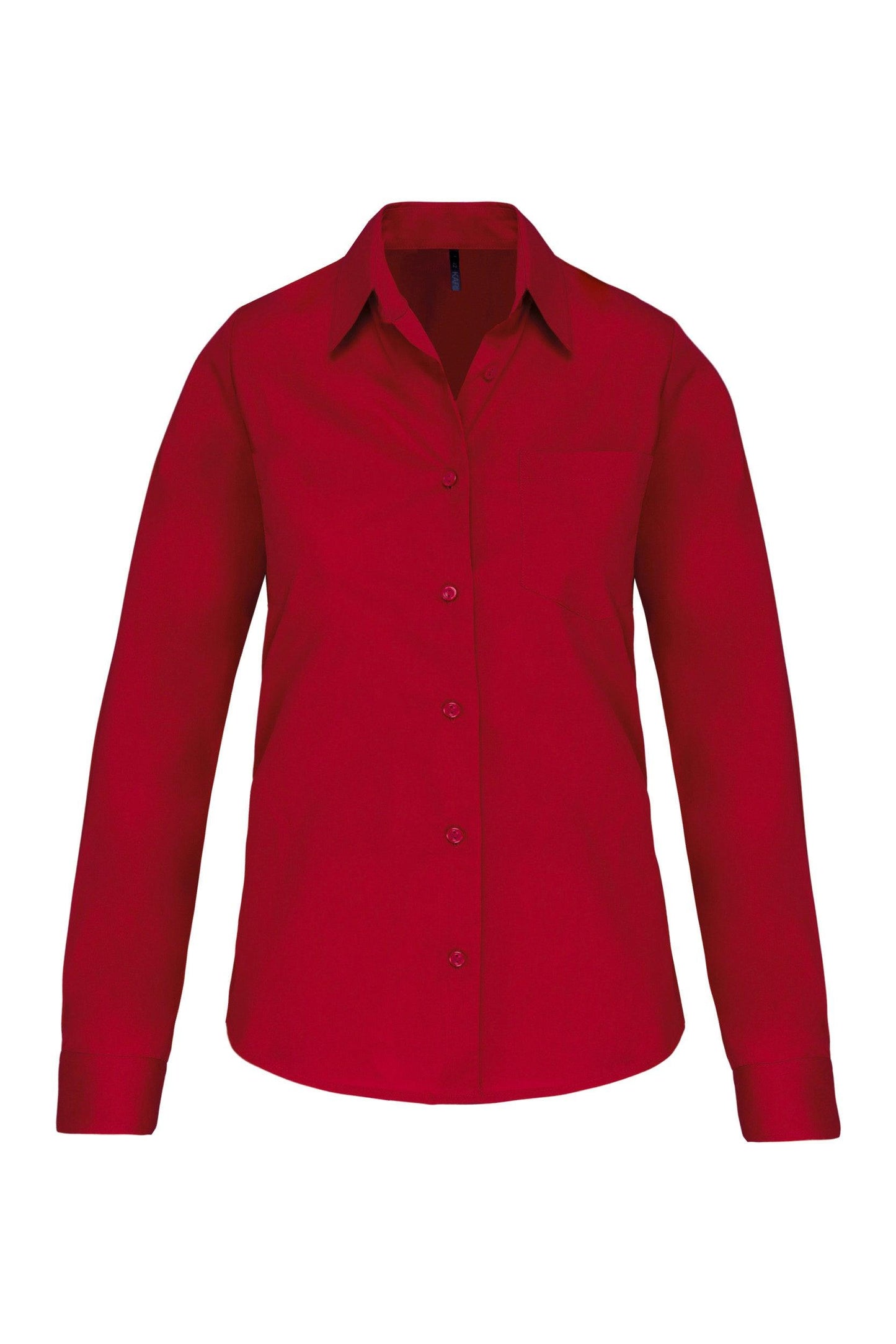Chemise popeline manches longues femme - La-broderie