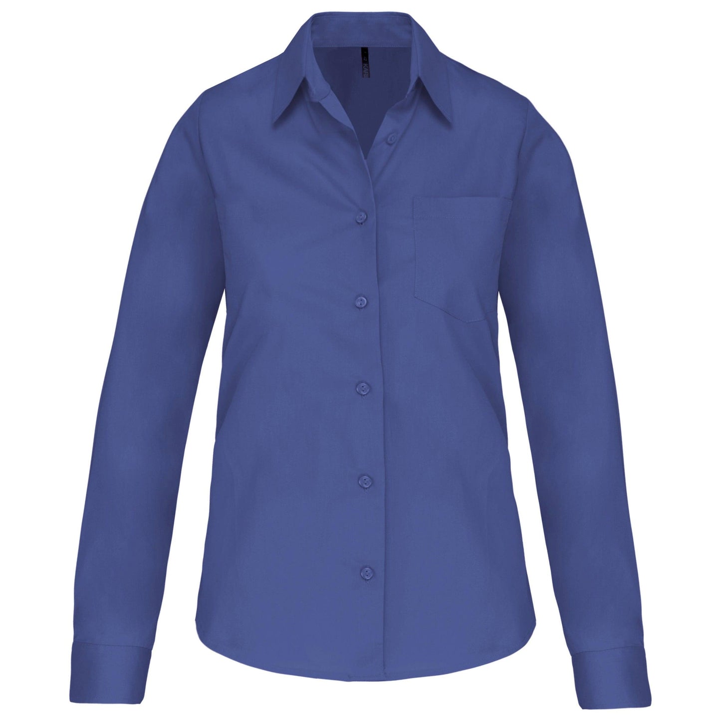 Chemise popeline manches longues femme - La-broderie