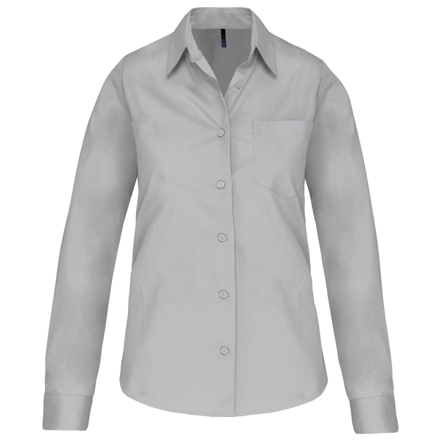 Chemise popeline manches longues femme - La-broderie