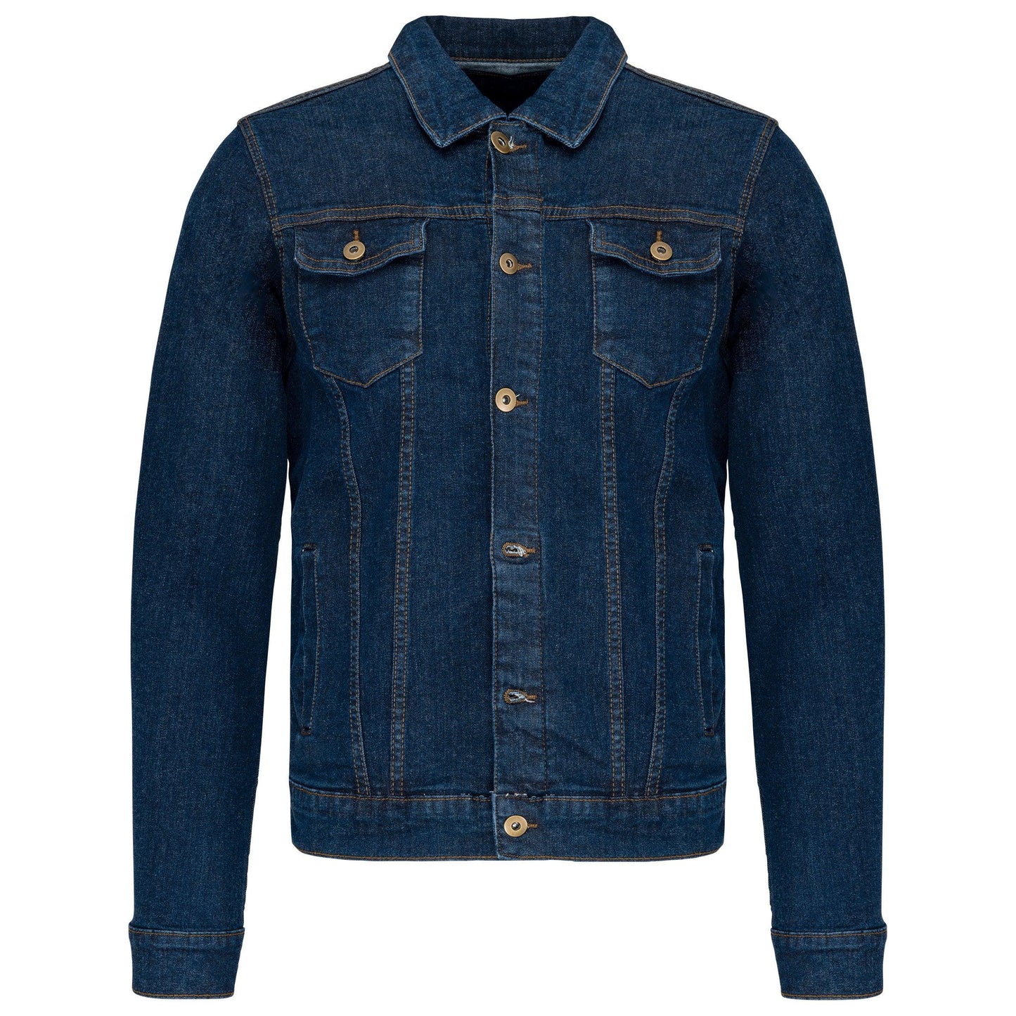 Blouson denim non doublé homme - La-broderie