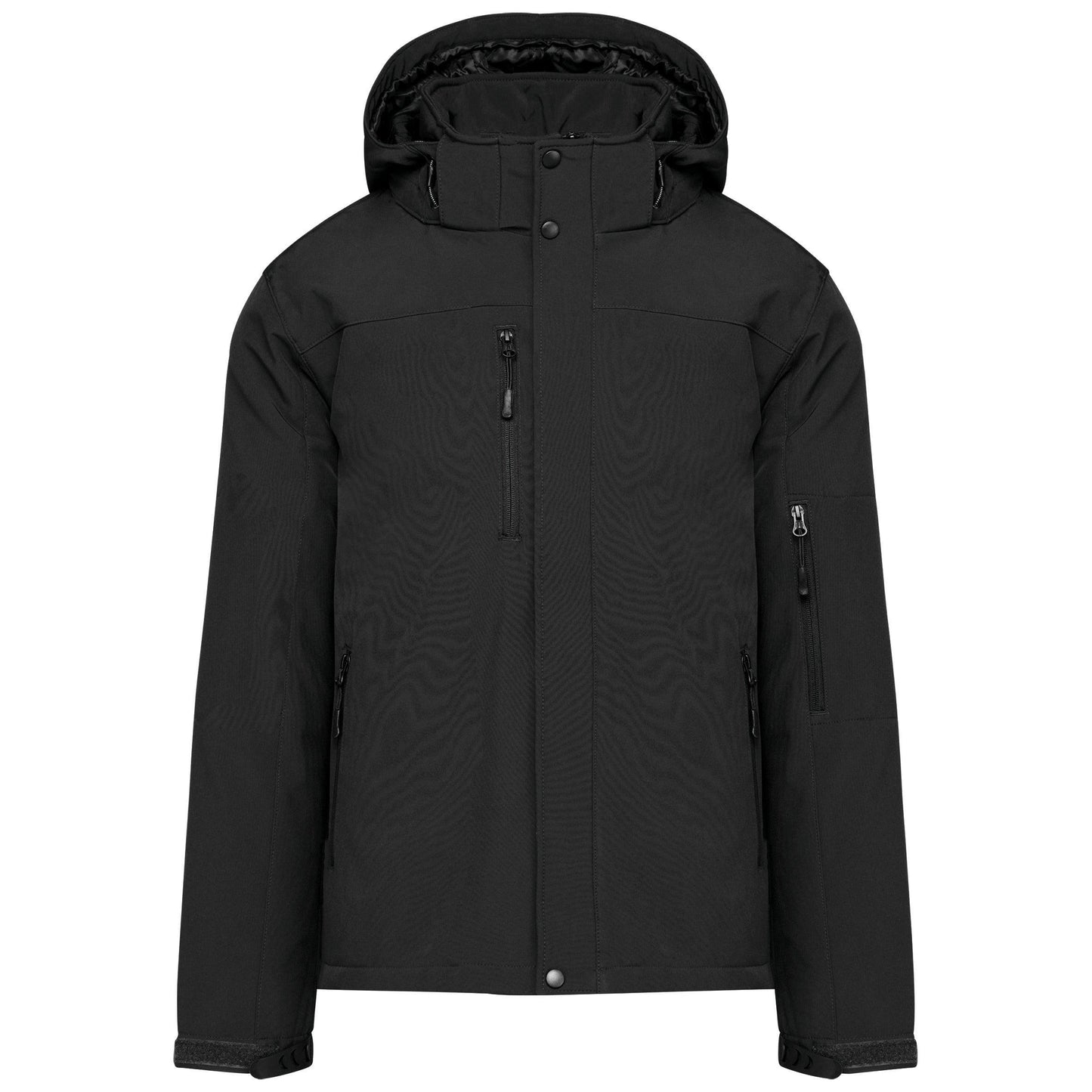 Parka softshell doublée capuche homme - La-broderie