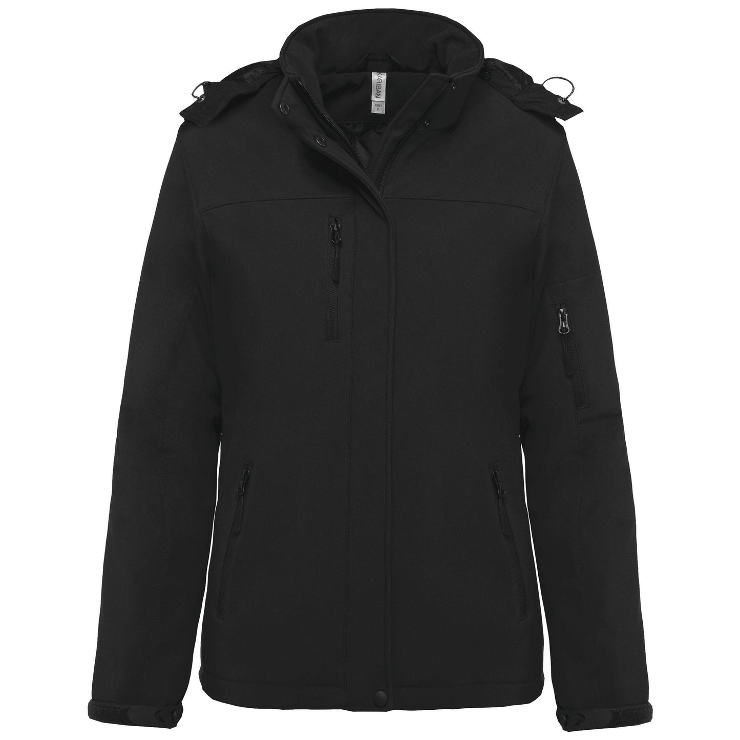 Parka softshell doublée capuche femme - La-broderie