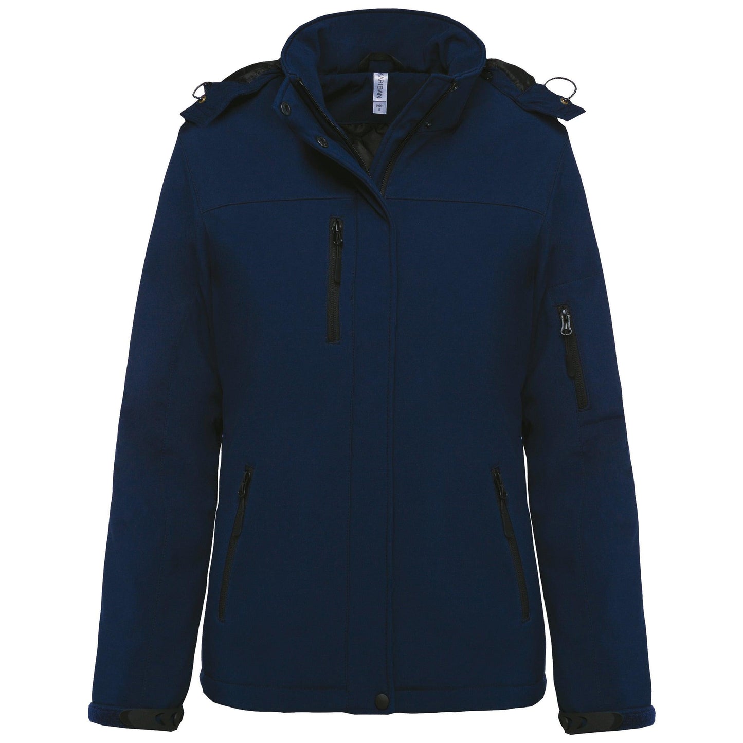 Parka softshell doublée capuche femme - La-broderie