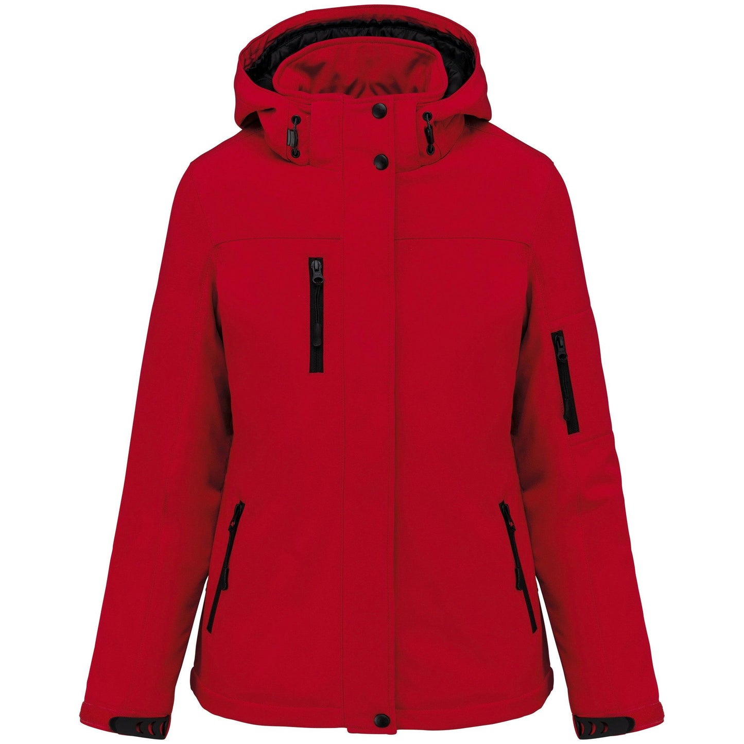 Parka softshell doublée capuche femme - La-broderie