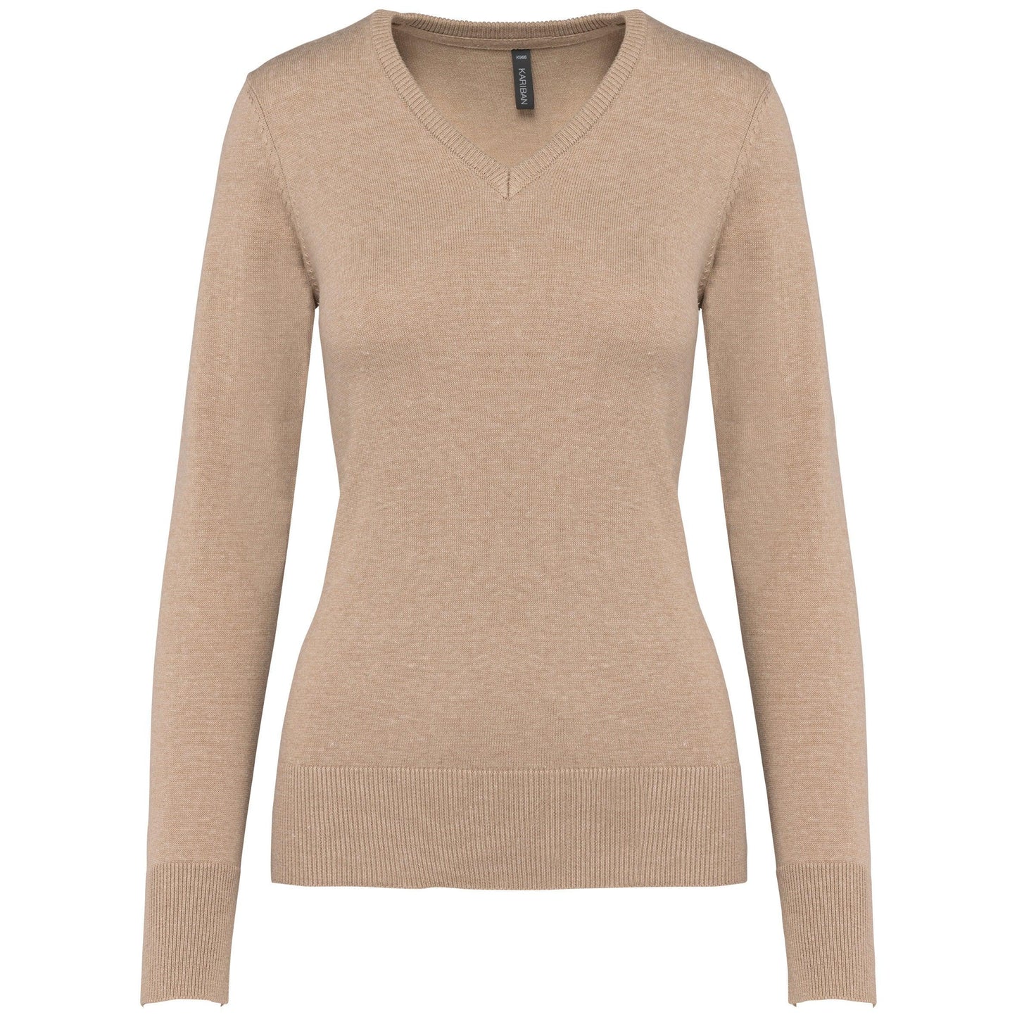 Pull col V femme - La-broderie