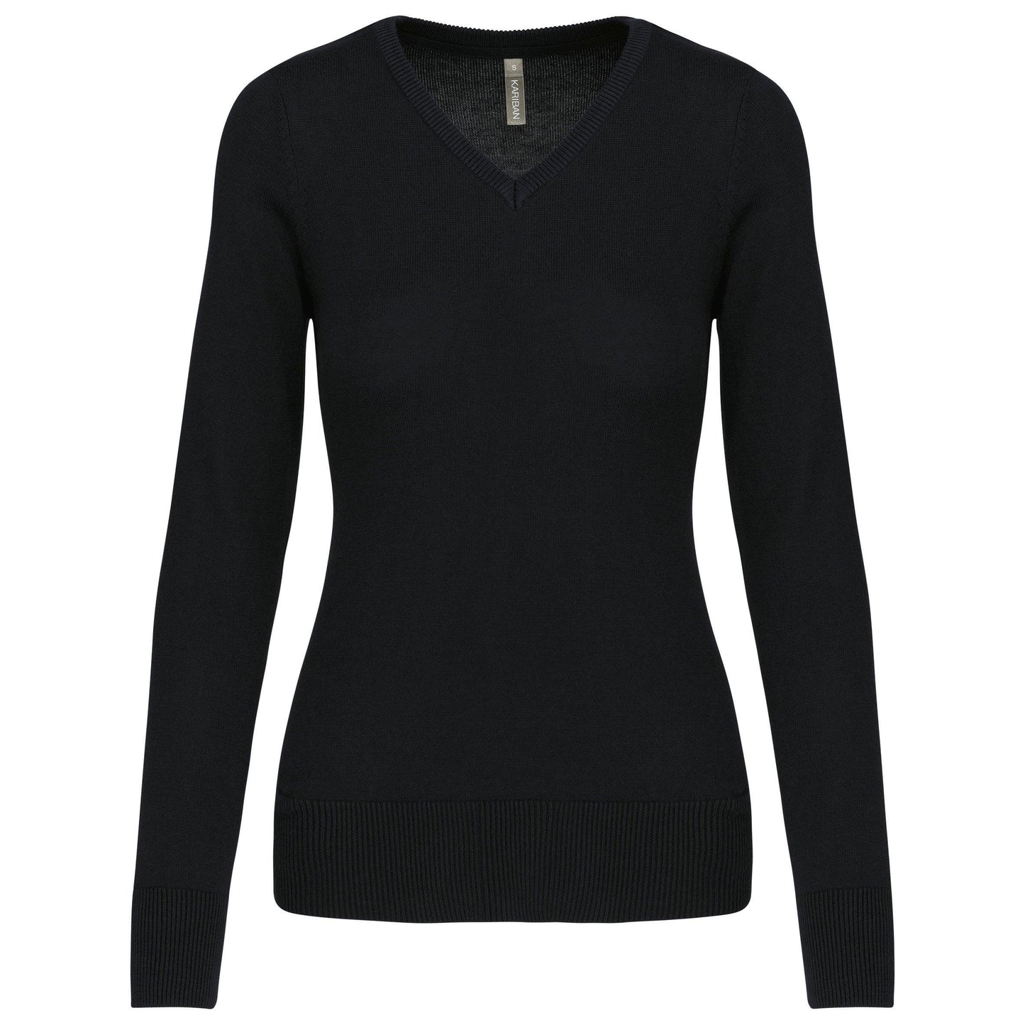 Pull col V femme - La-broderie