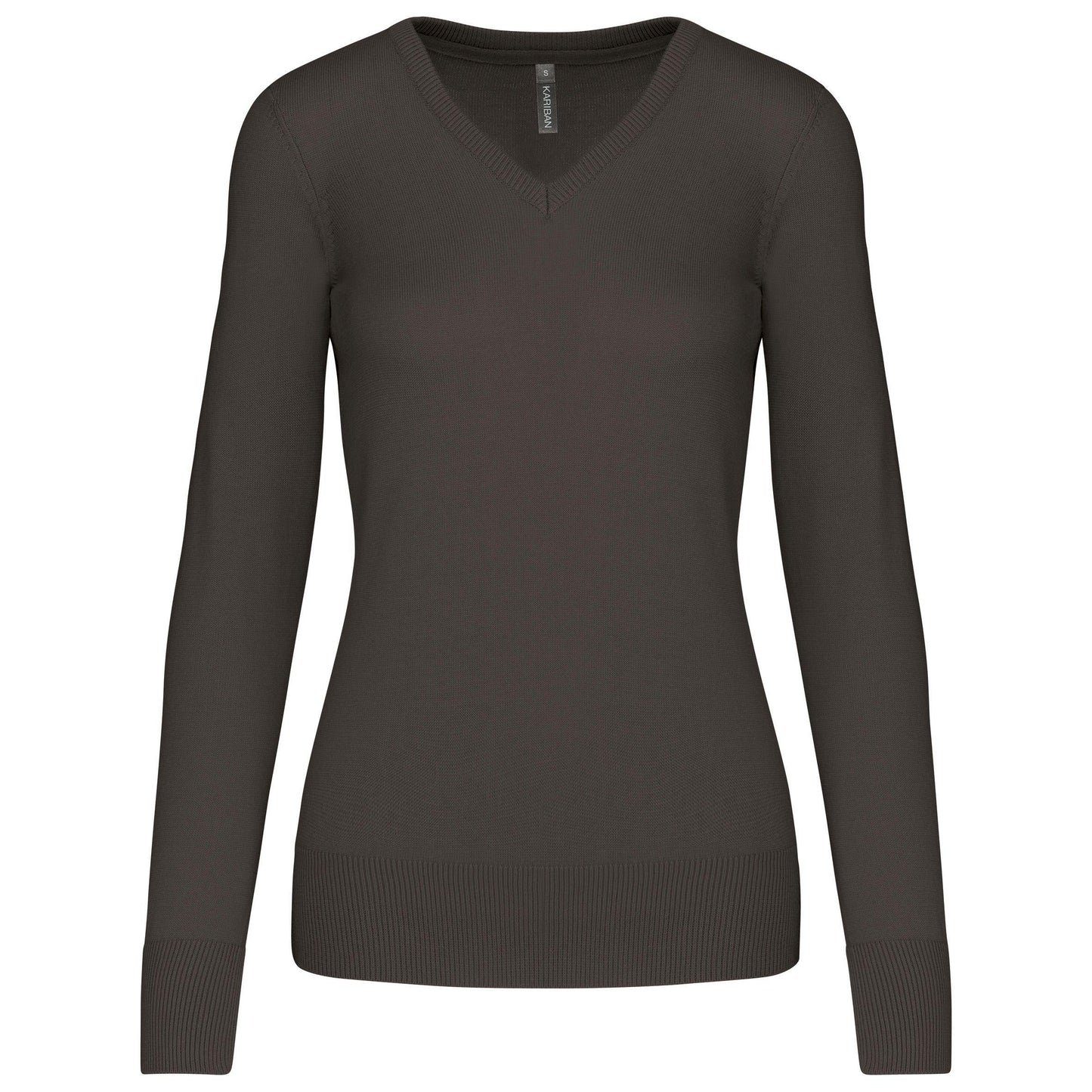 Pull col V femme - La-broderie