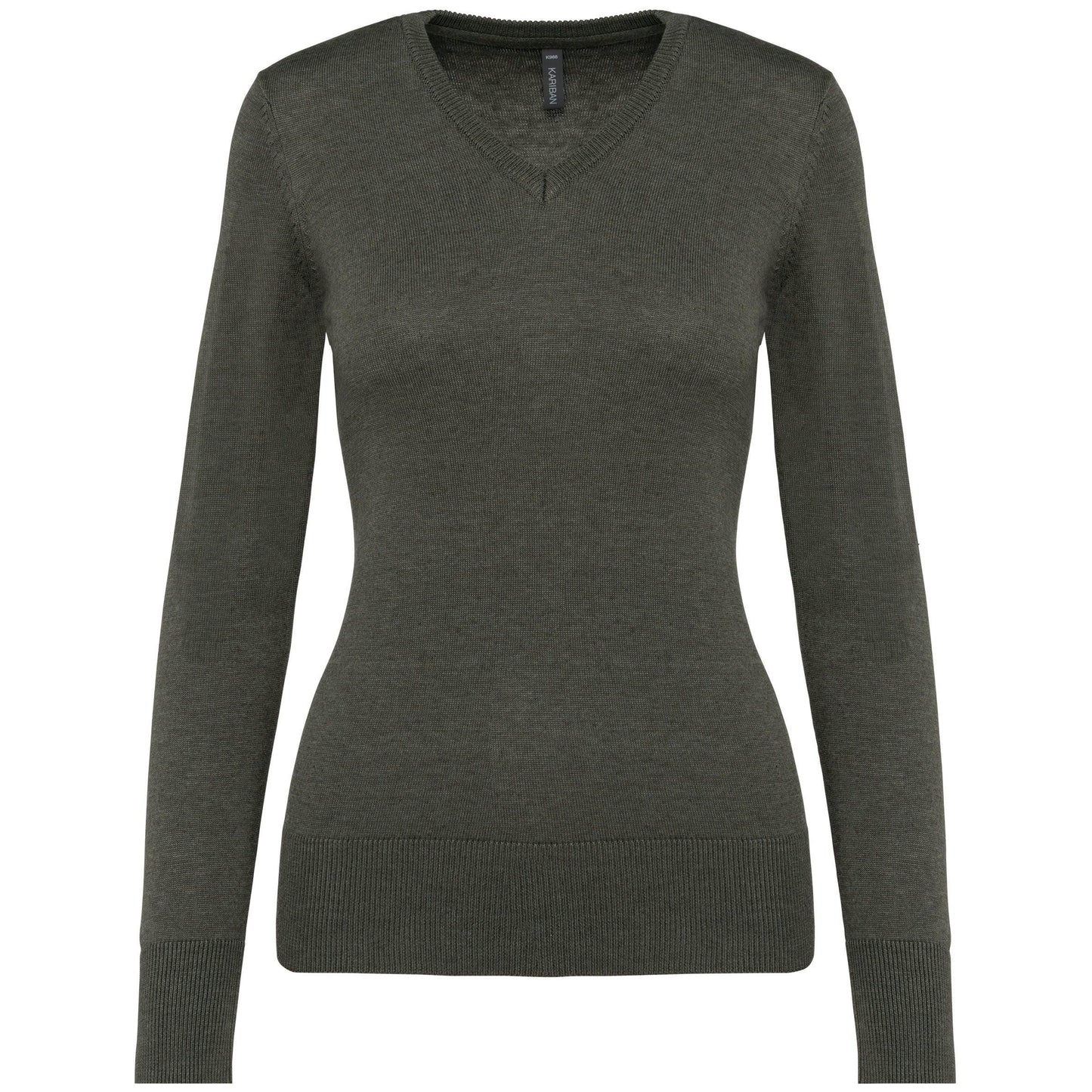 Pull col V femme - La-broderie