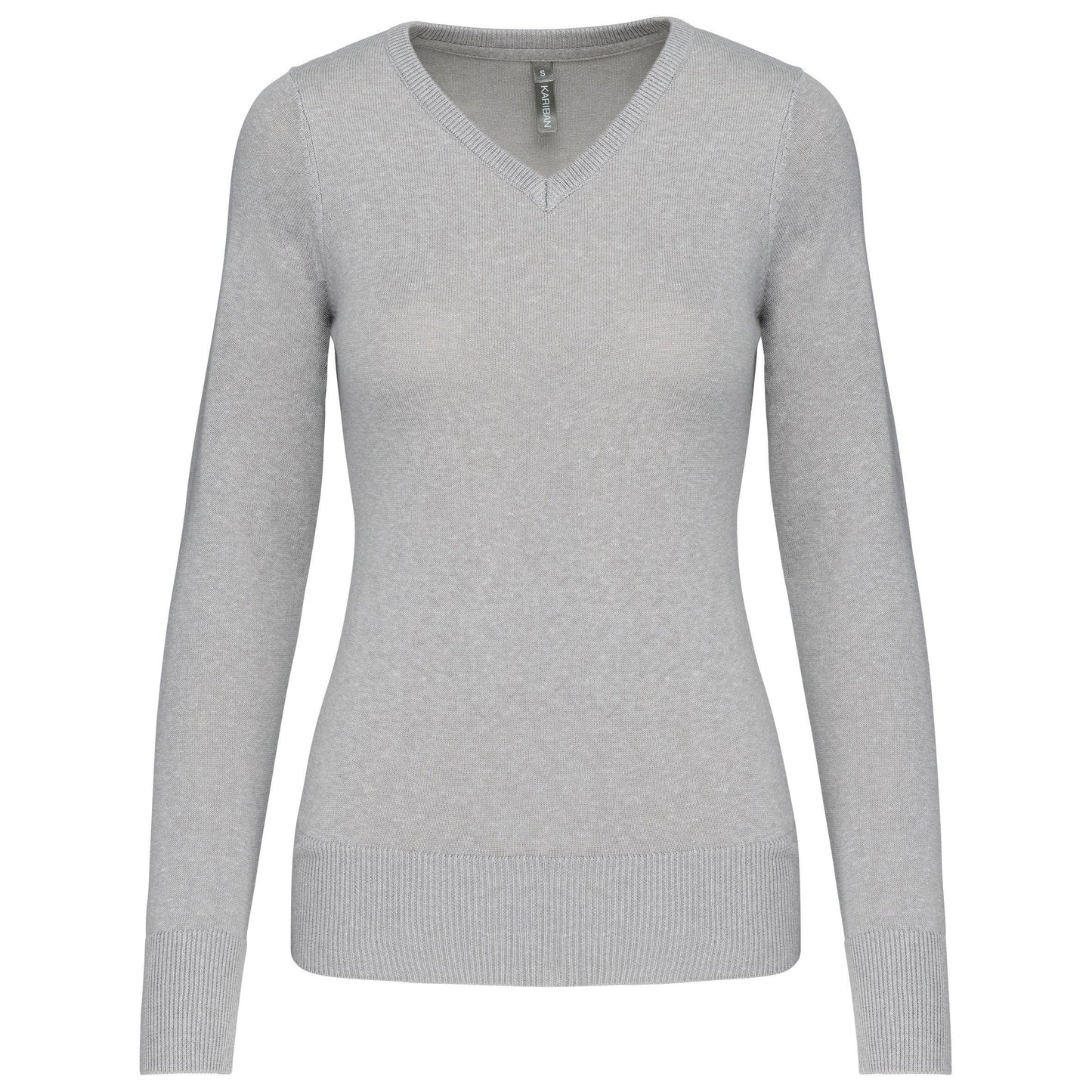 Pull col V femme - La-broderie