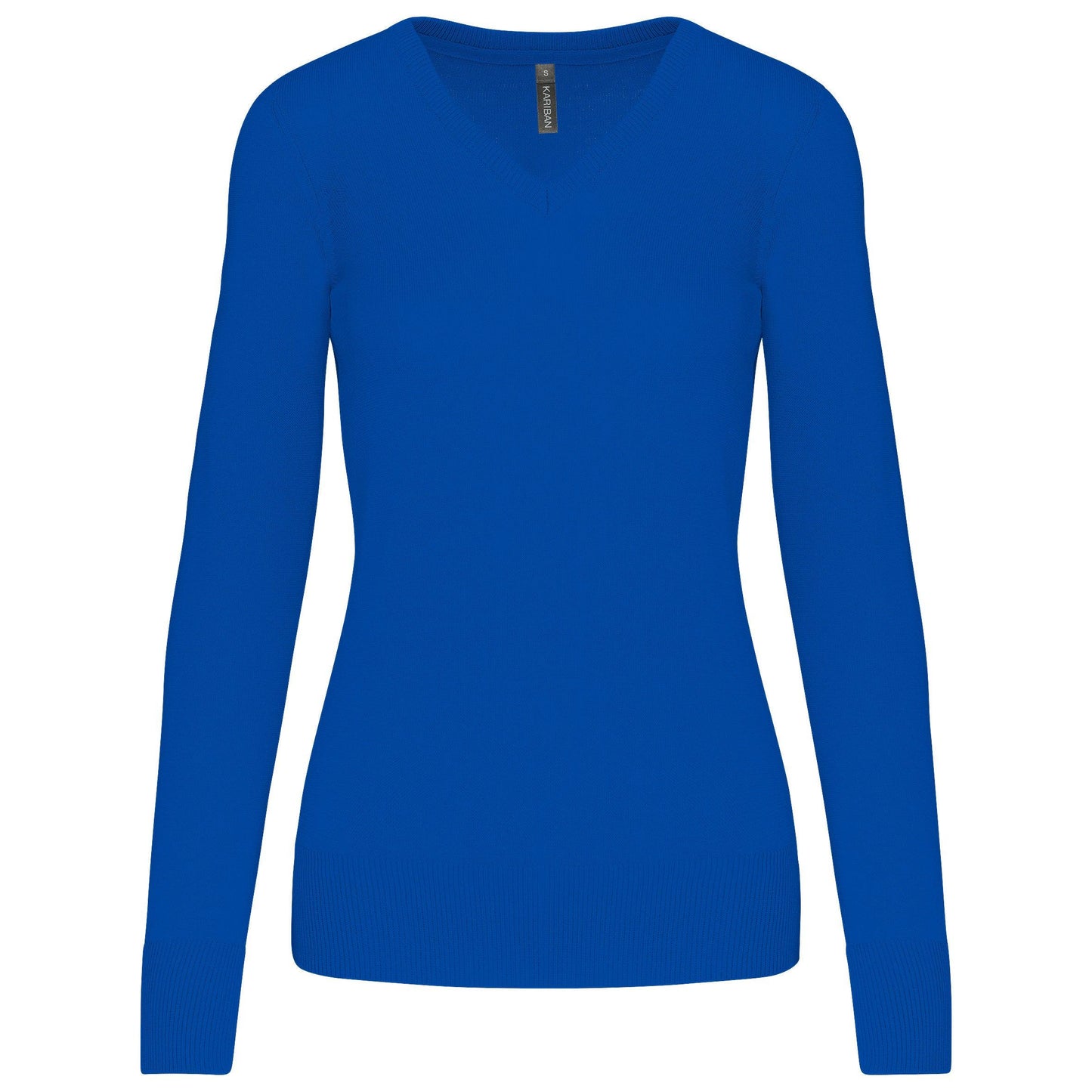 Pull col V femme - La-broderie