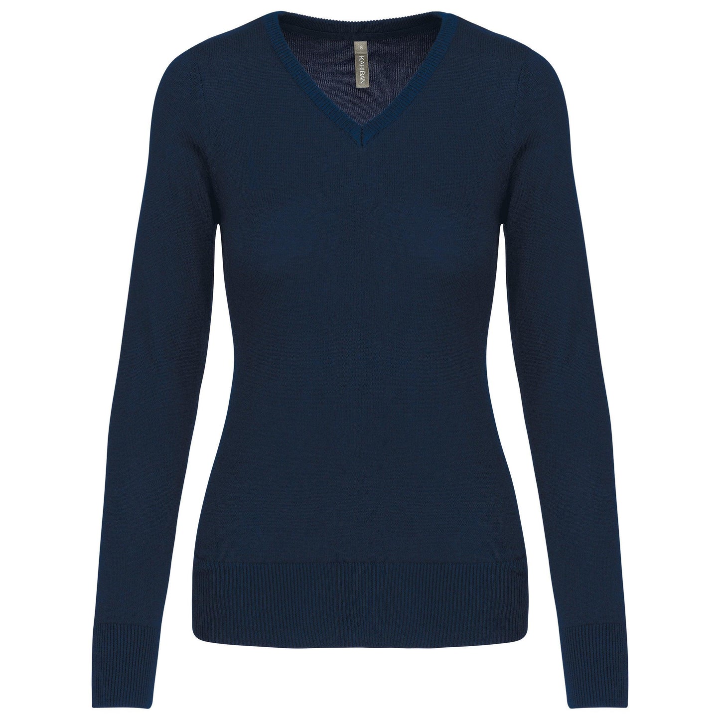 Pull col V femme - La-broderie