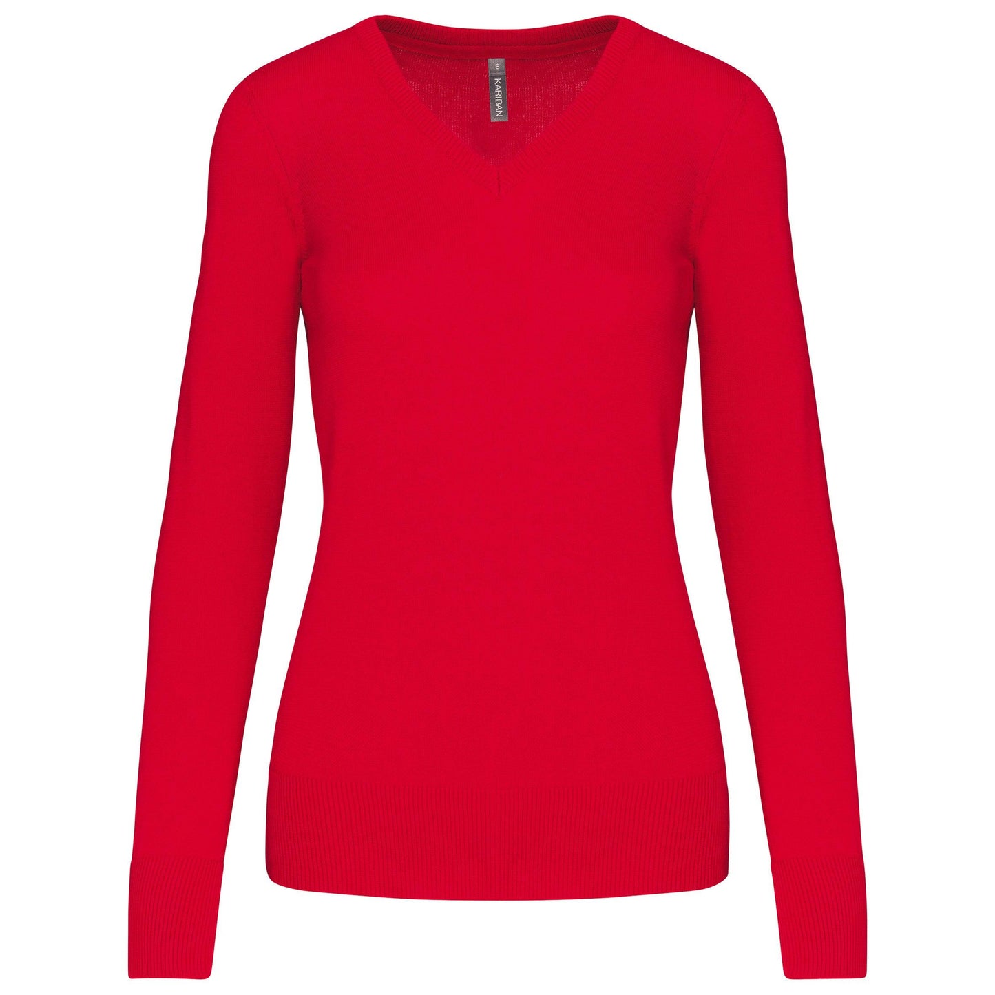 Pull col V femme - La-broderie